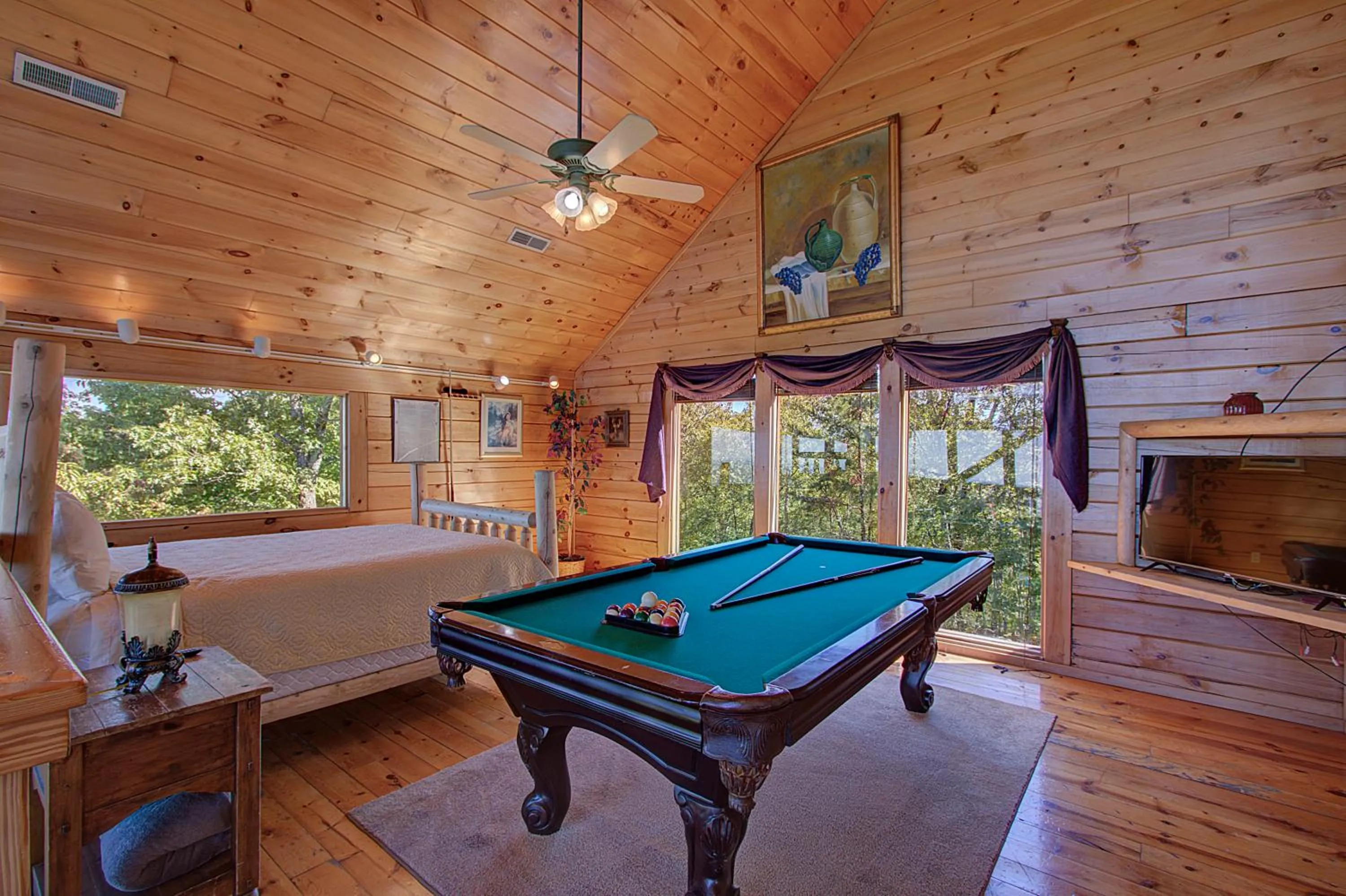 Stairway · Stunning Cabin in the Stars- 100mile views!