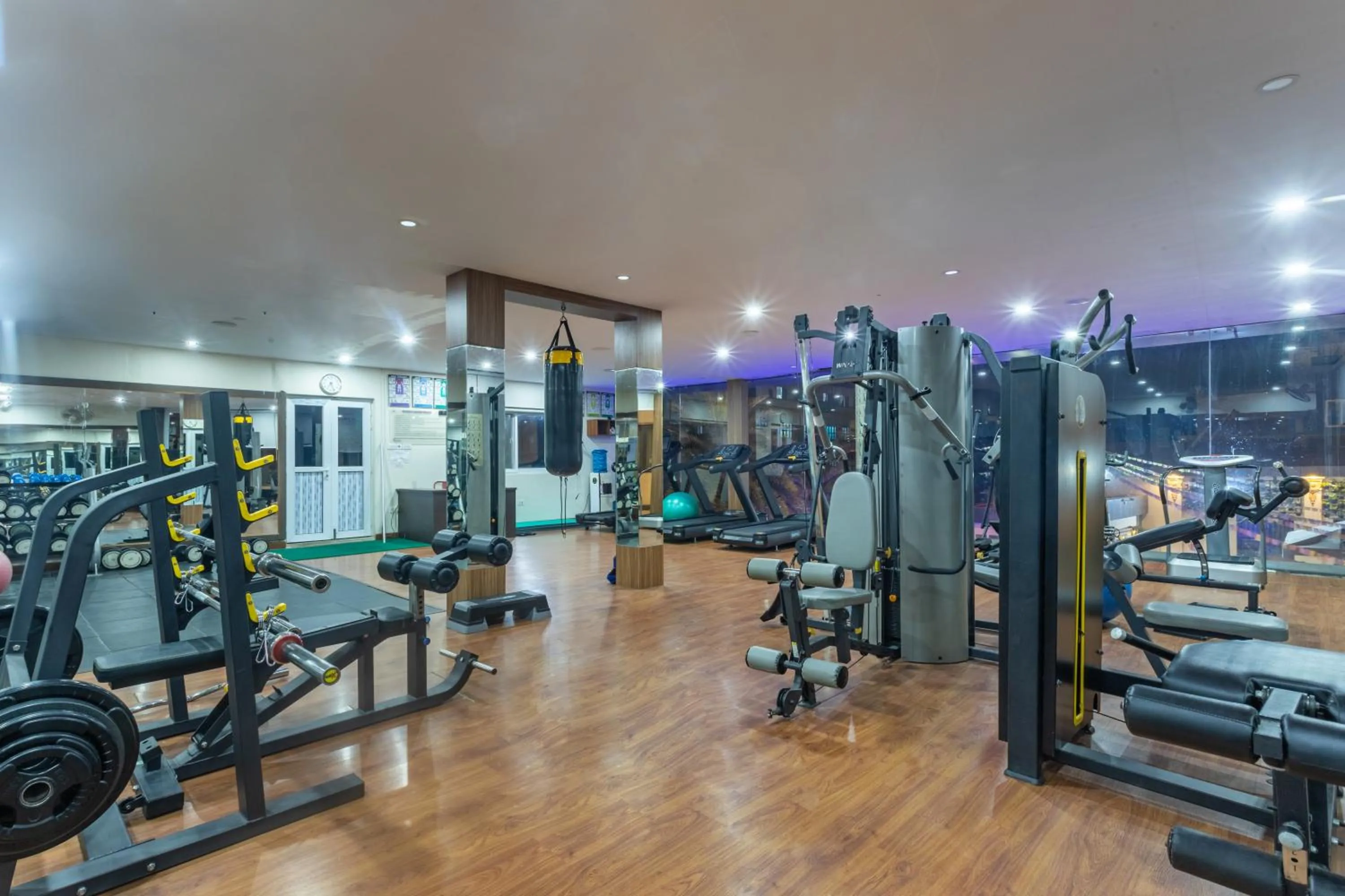 Fitness centre/facilities in Hotel Da Flamingo