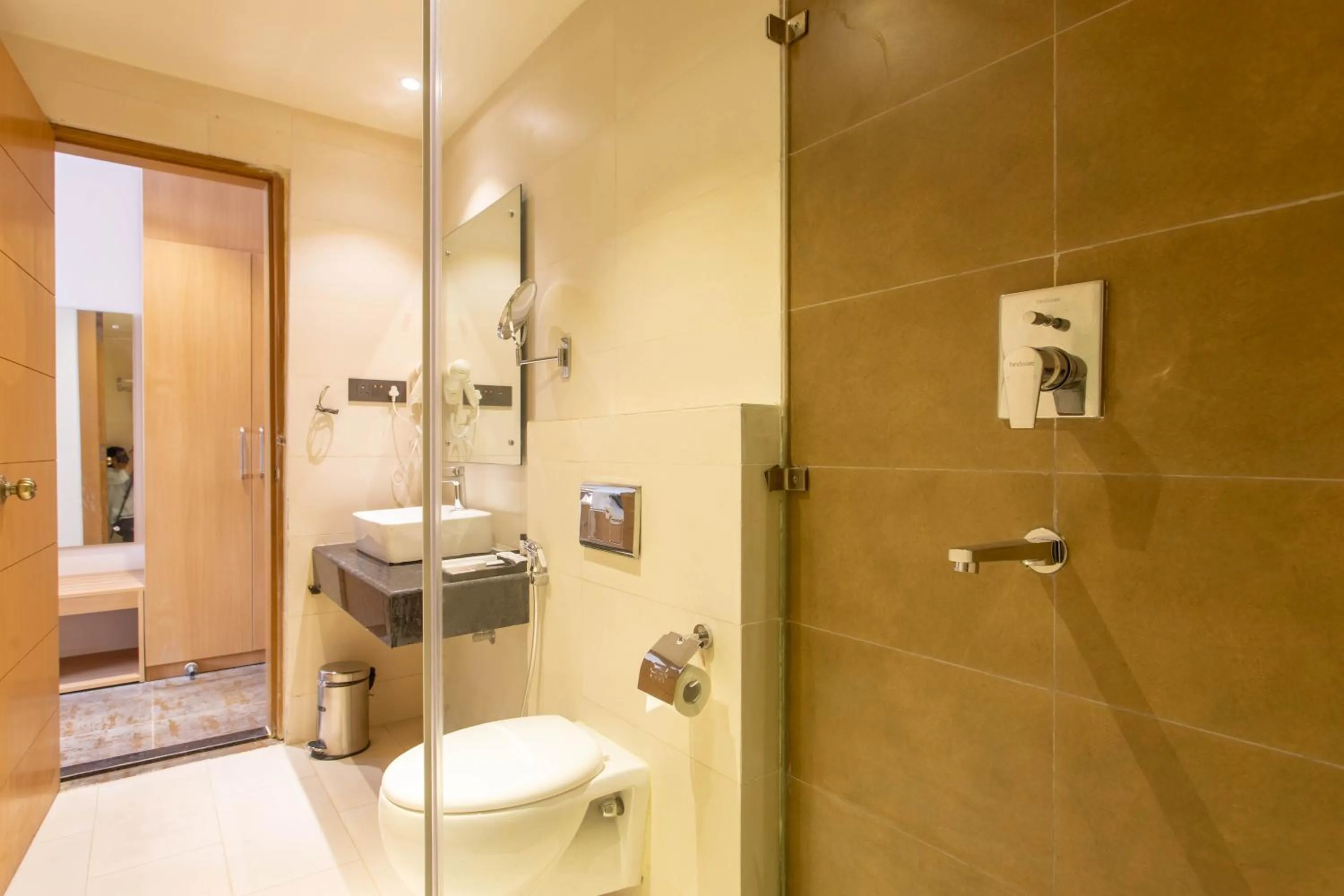 Shower in Hotel Da Flamingo