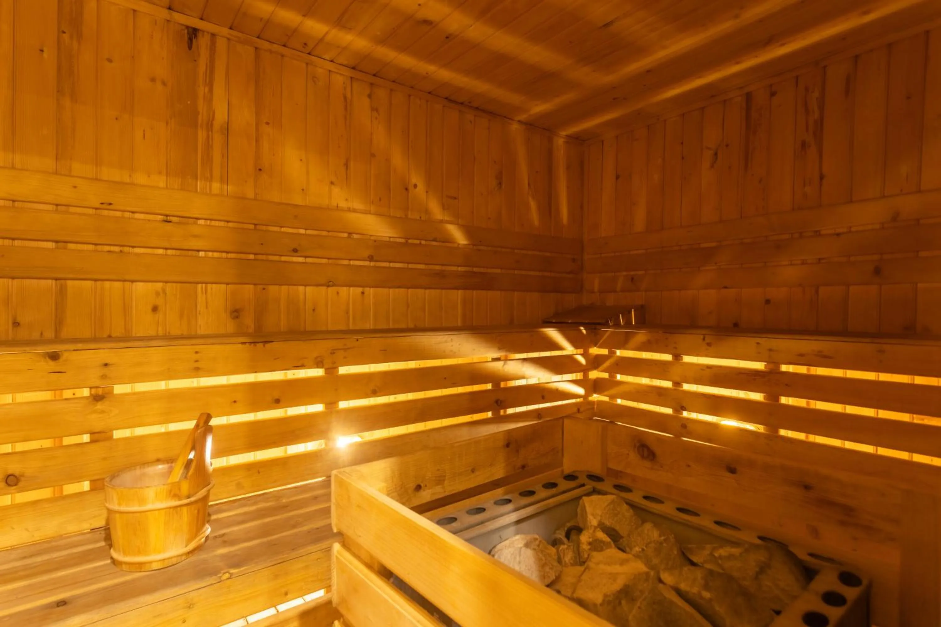 Sauna in Hotel Da Flamingo