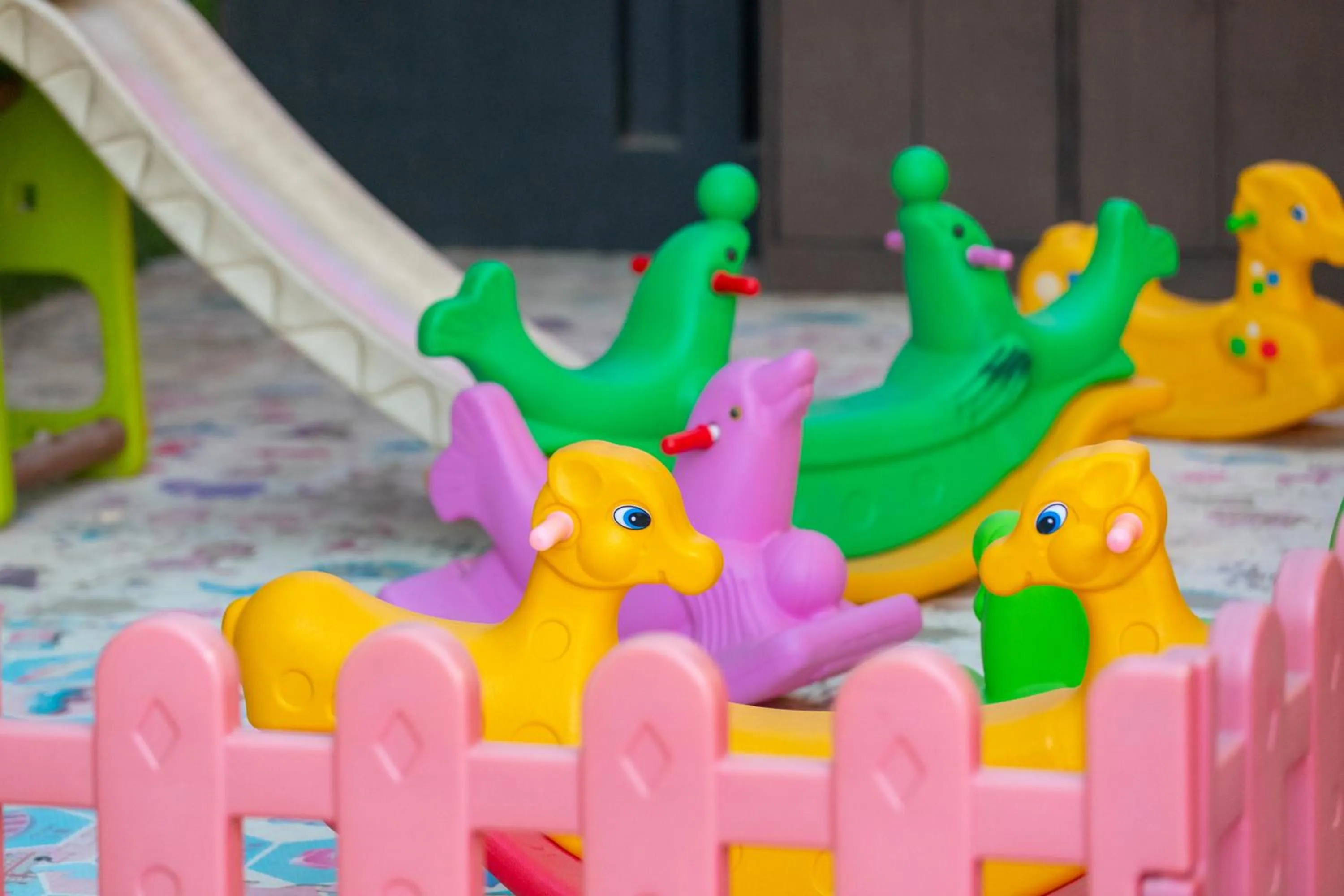 Children play ground in Hotel Da Flamingo
