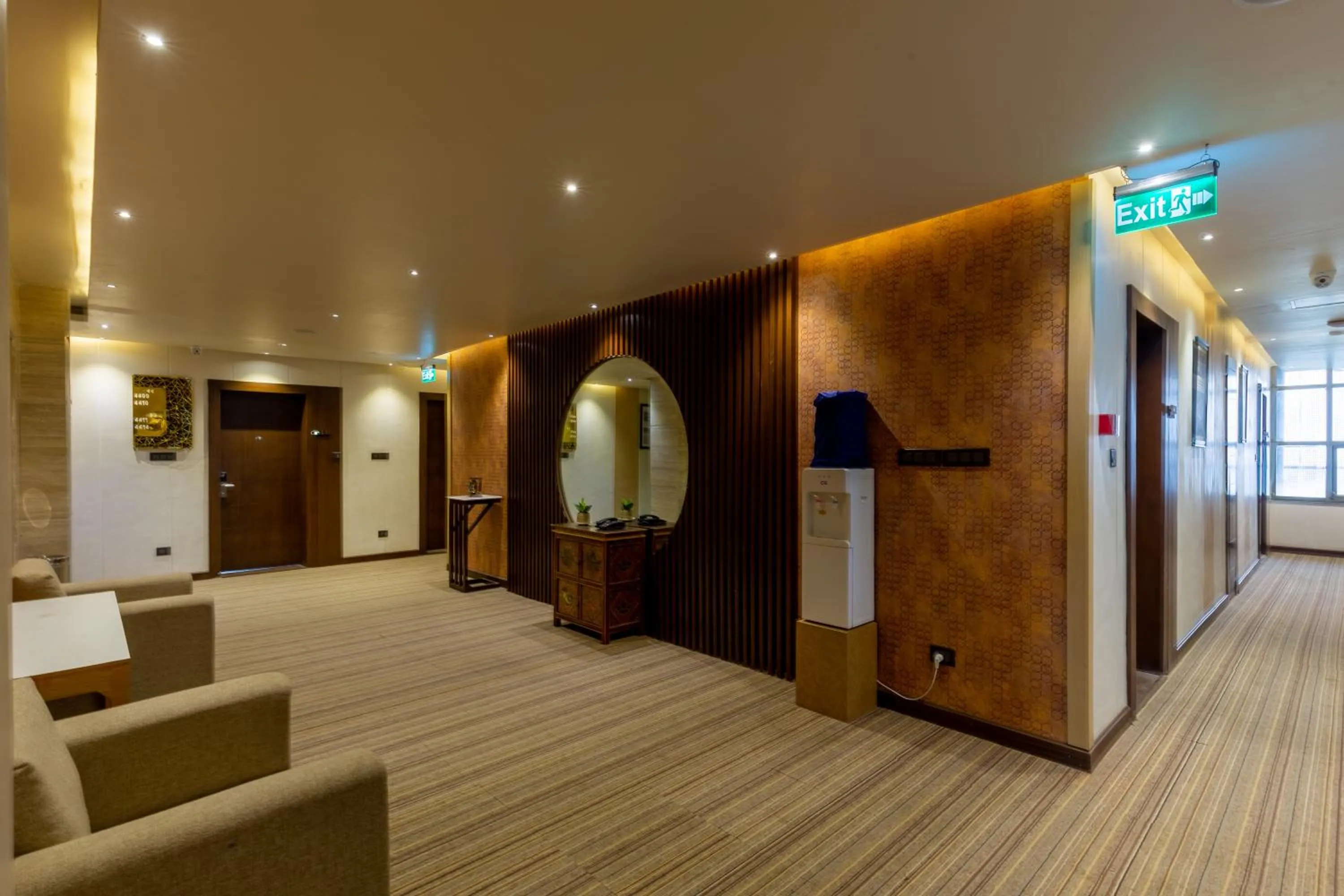 Decorative detail in Hotel Da Flamingo