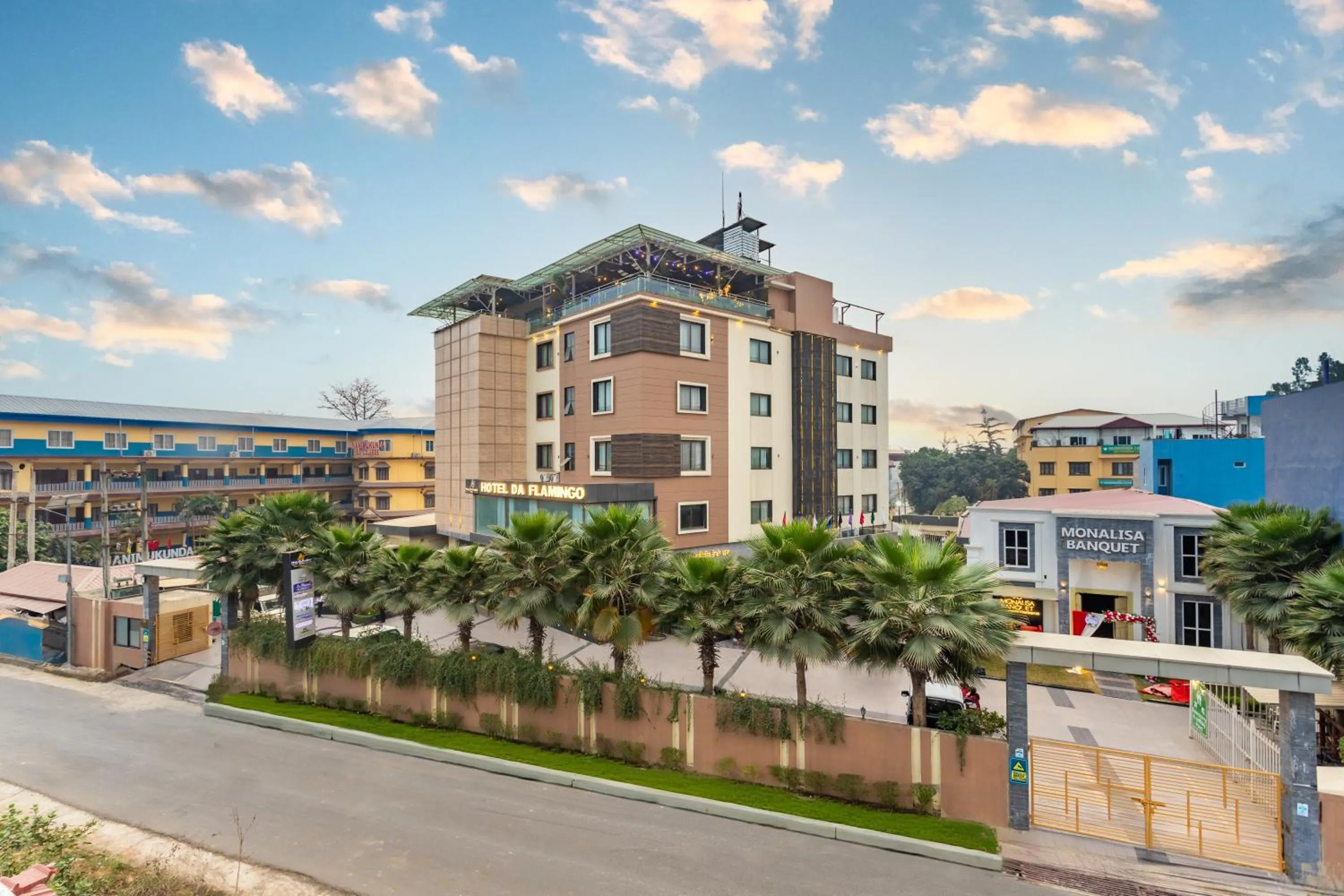 Property building in Hotel Da Flamingo