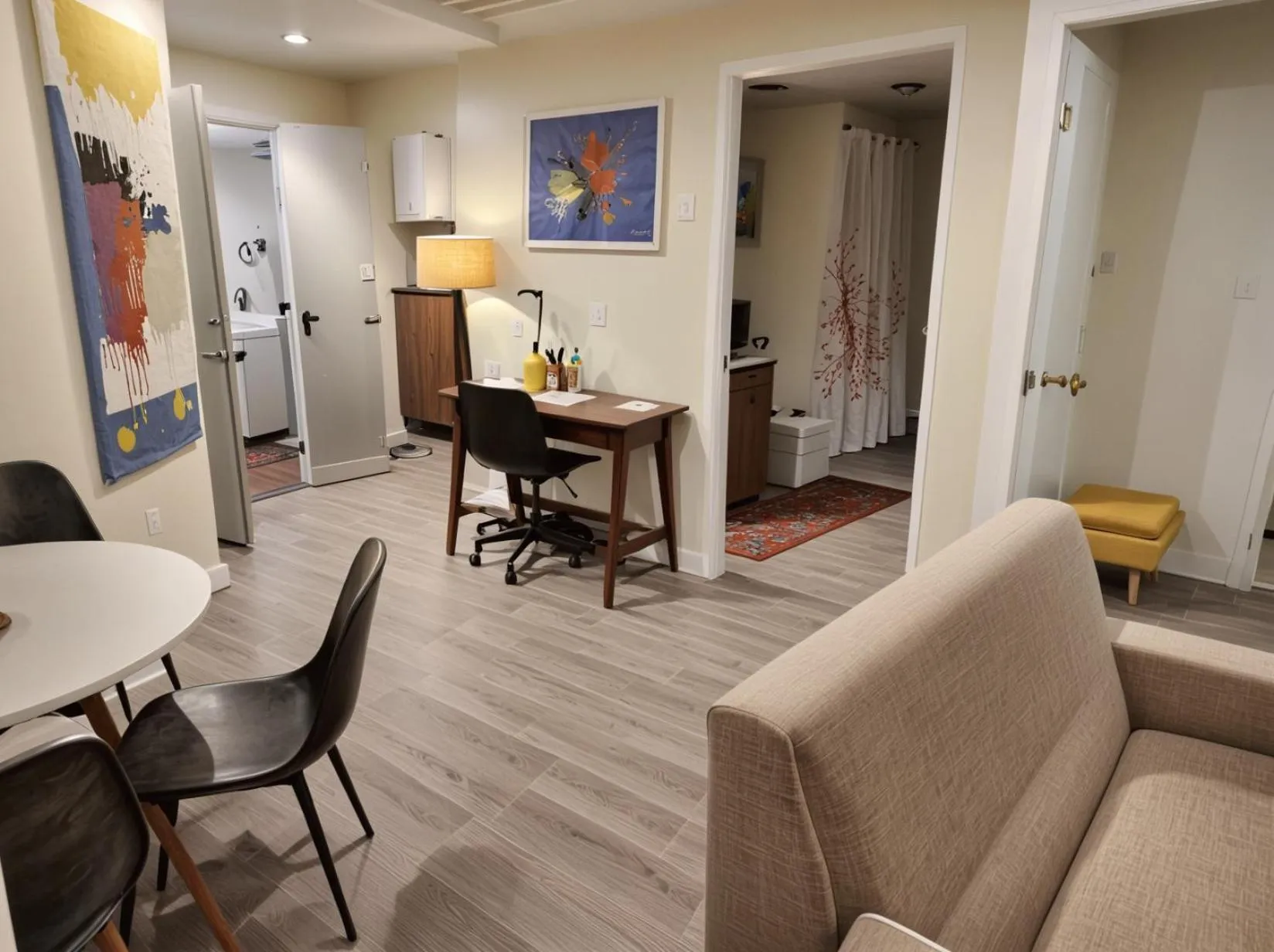 Living room in StaysPro - Central Los Angeles Hollywood Homes