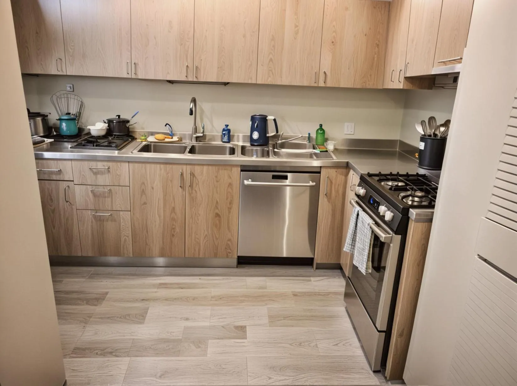 Kitchen or kitchenette in StaysPro - Central Los Angeles Hollywood Homes