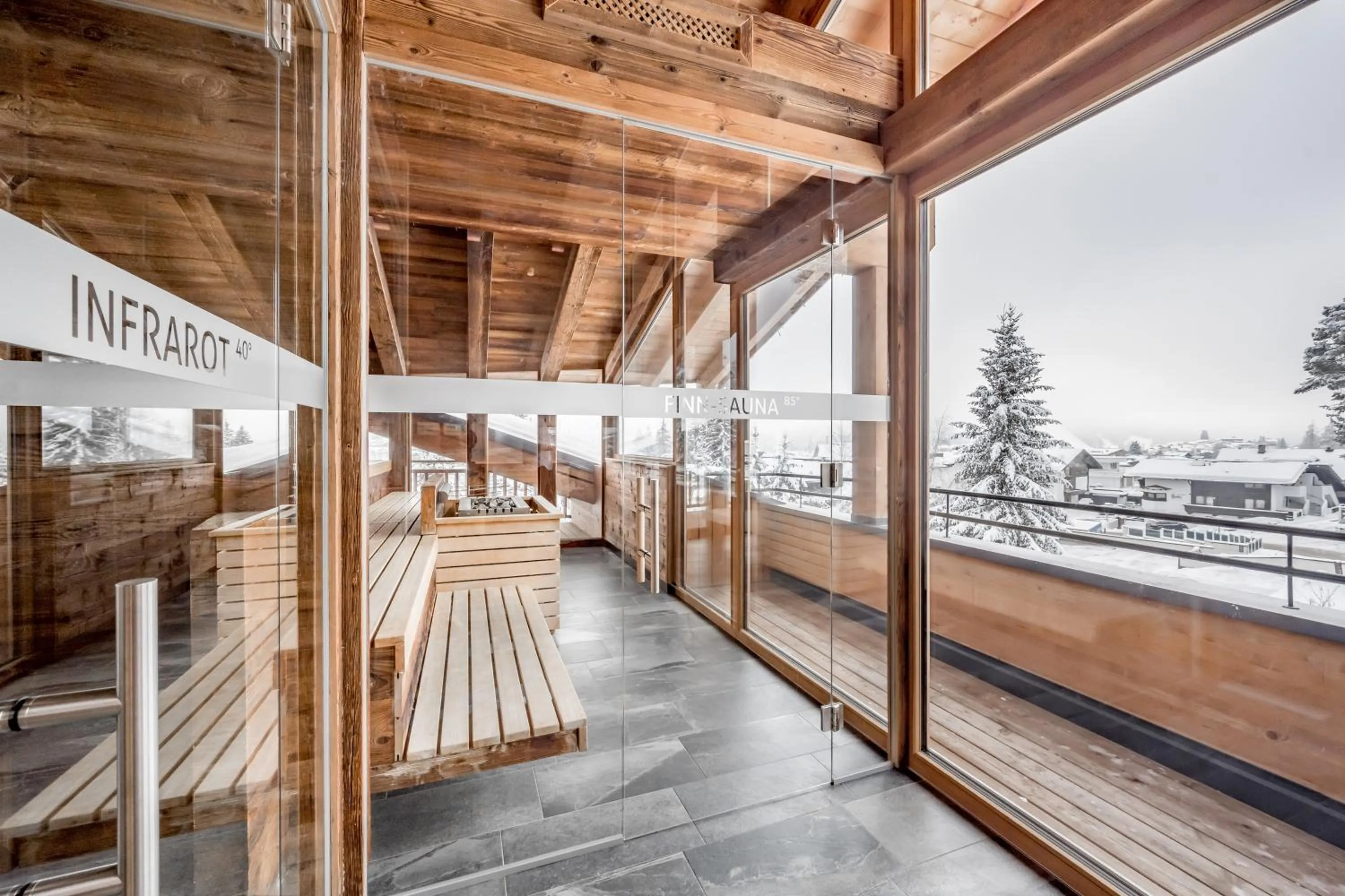 Spa and wellness centre/facilities in Natur & Spa Hotel Lärchenhof