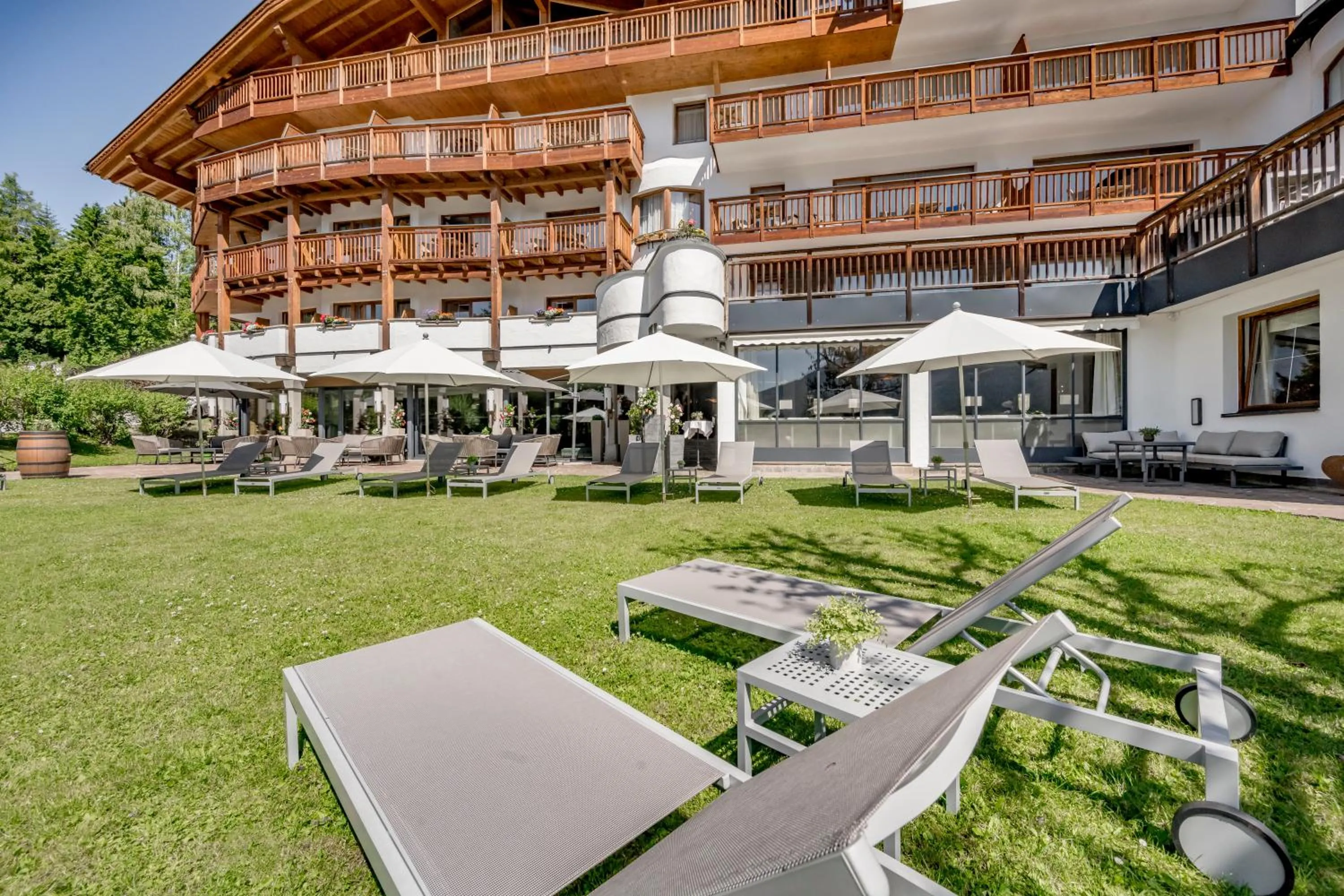 Garden in Natur & Spa Hotel Lärchenhof