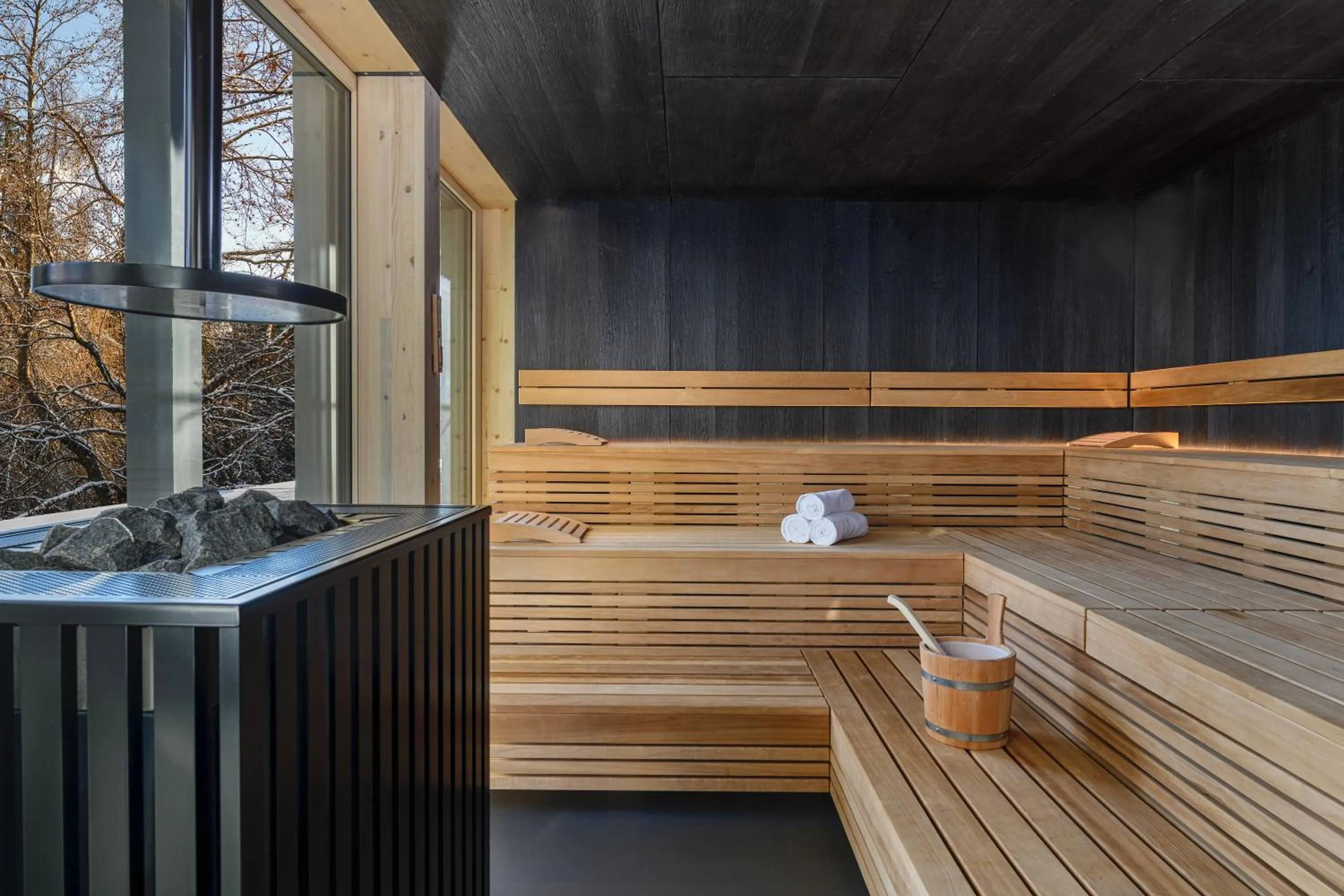 Spa and wellness centre/facilities in Romantik Hotel Schweizerhof & Spa Flims