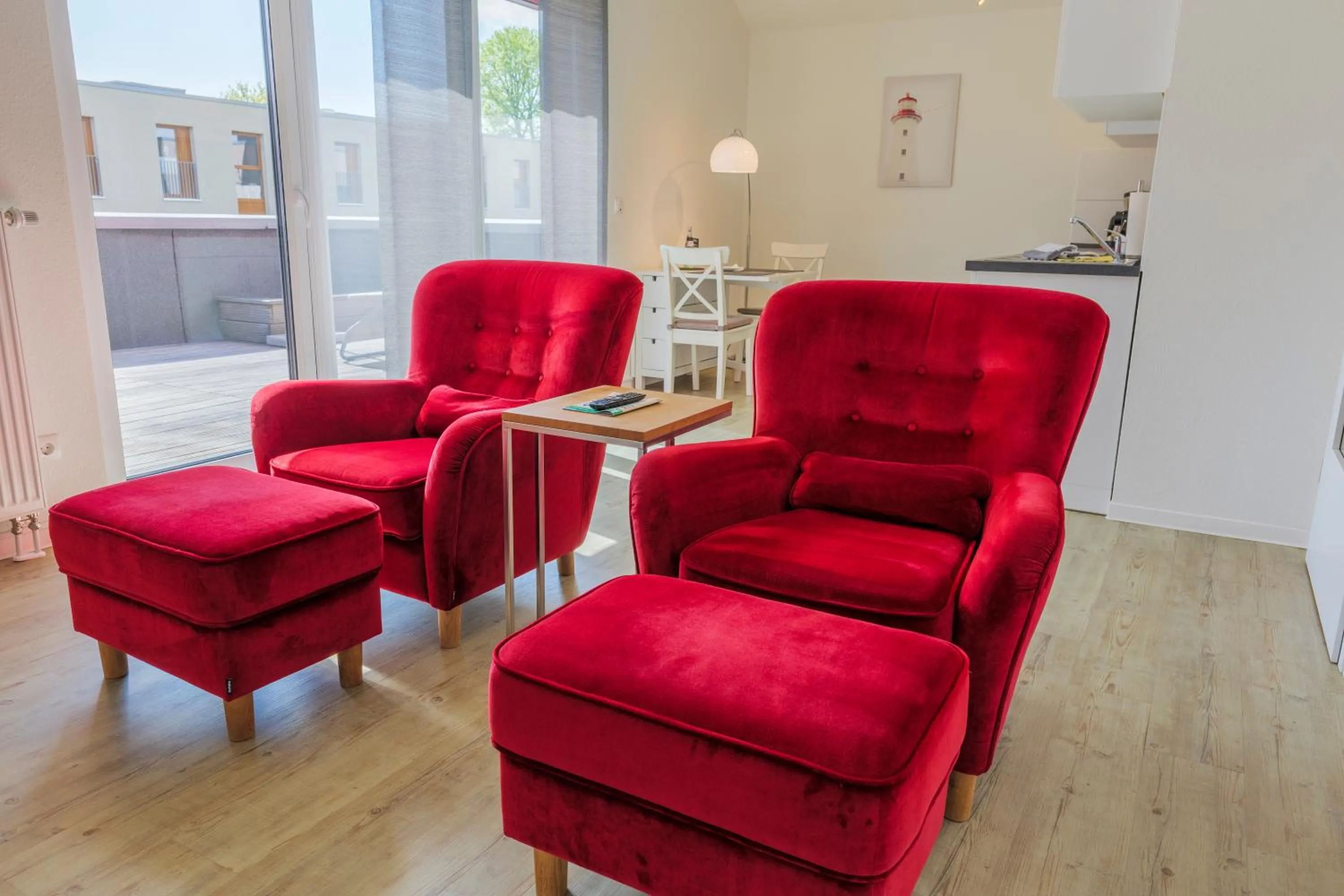 Living room in Hotel Hafen Büsum