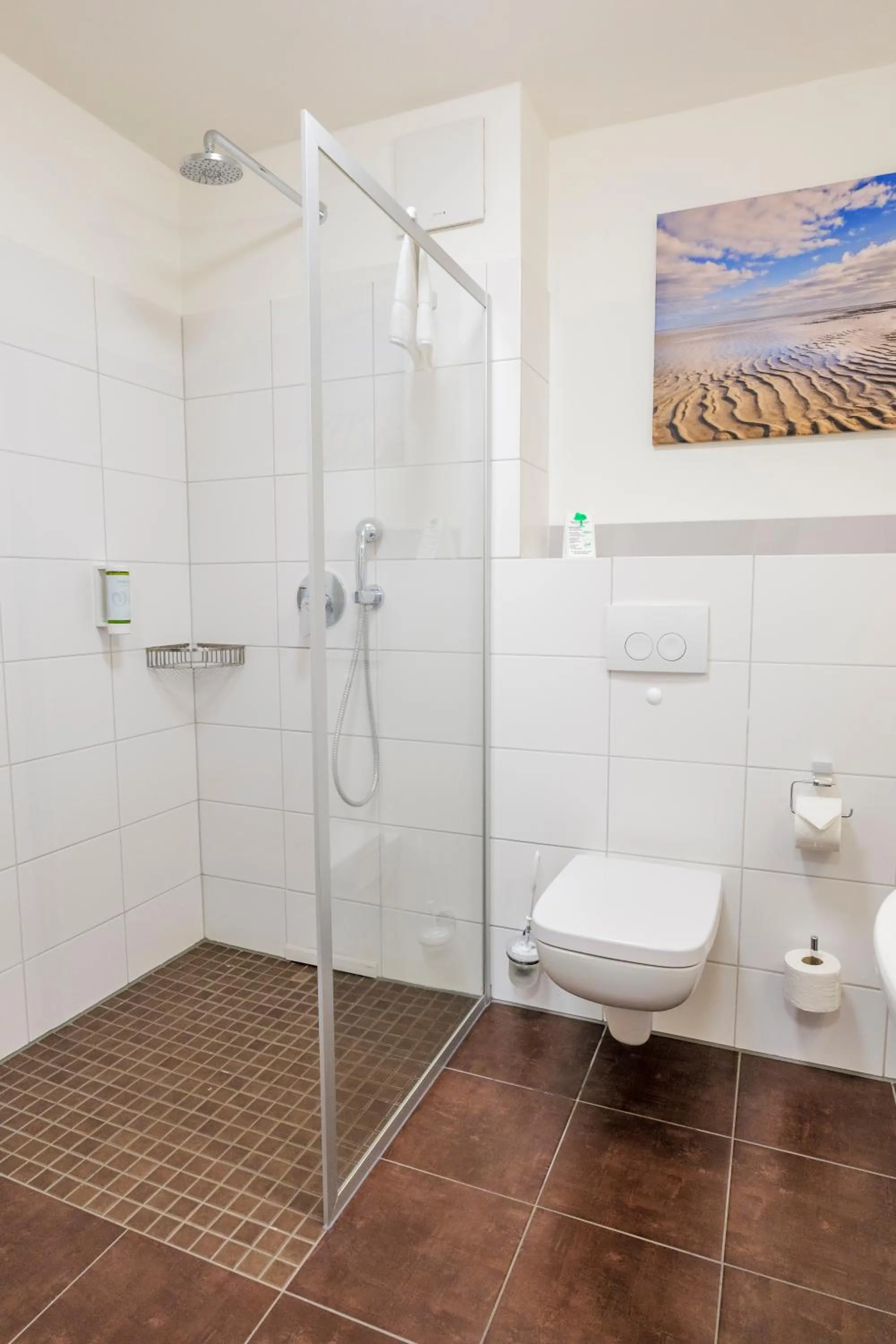 Shower in Hotel Hafen Büsum