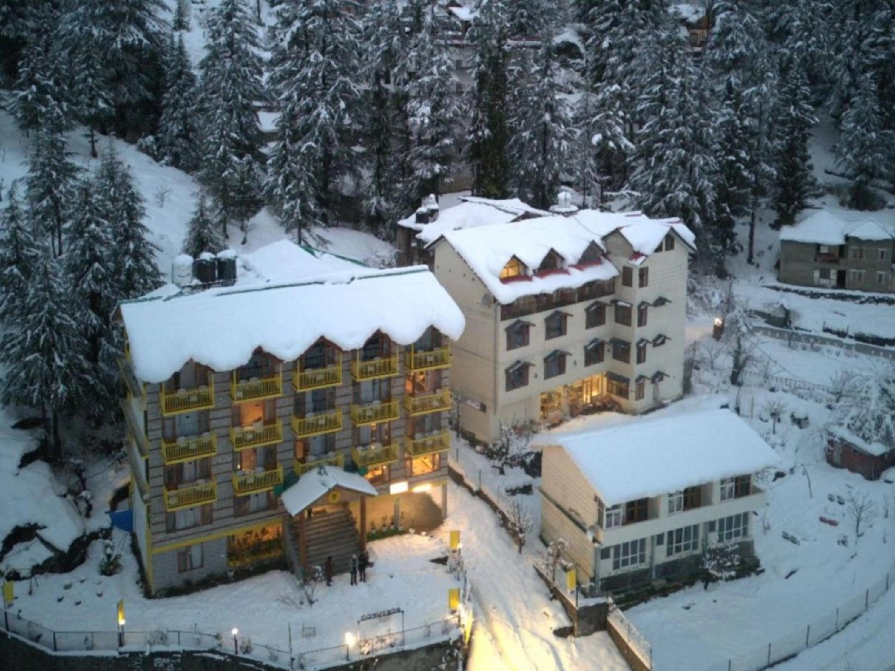 Property building in The Hosteller Manali, Old Manali