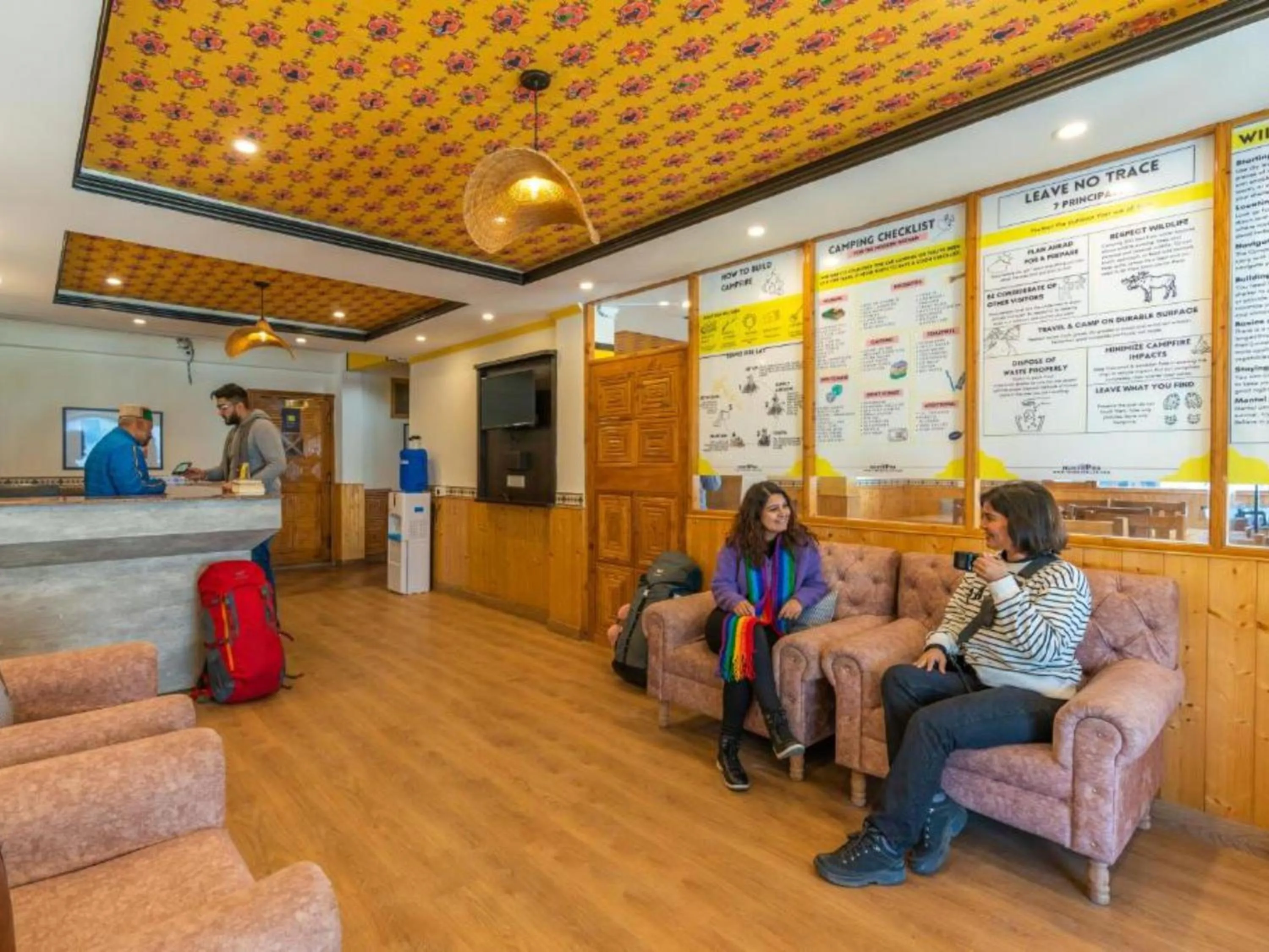 People in The Hosteller Manali, Old Manali