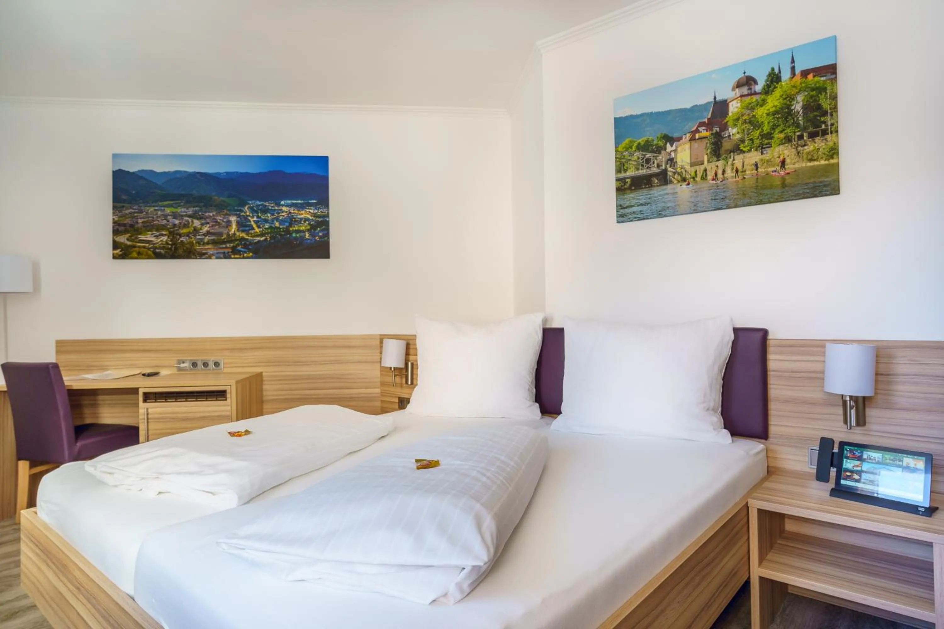 Bed in Hotel Kongress