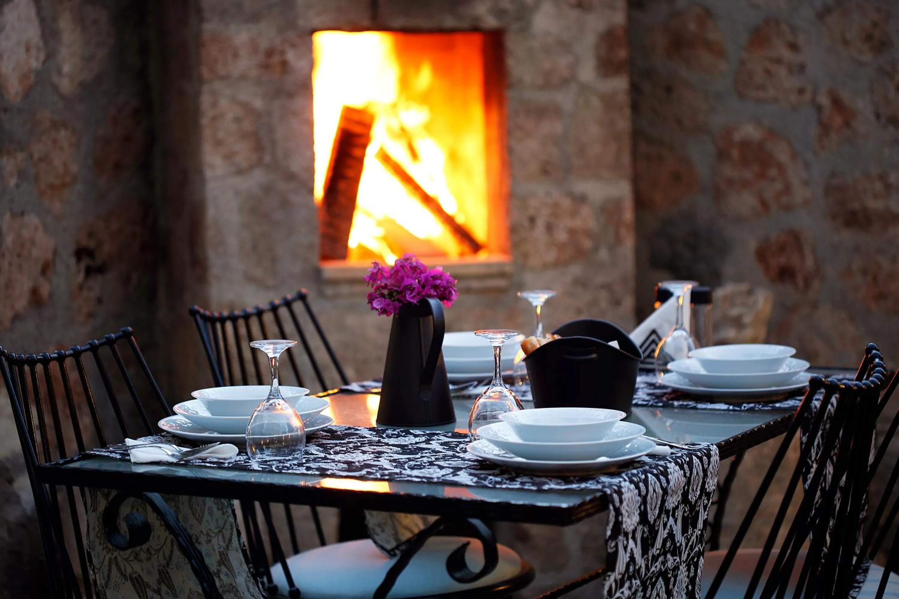 BBQ facilities in Castle Inn Boutique Hotel