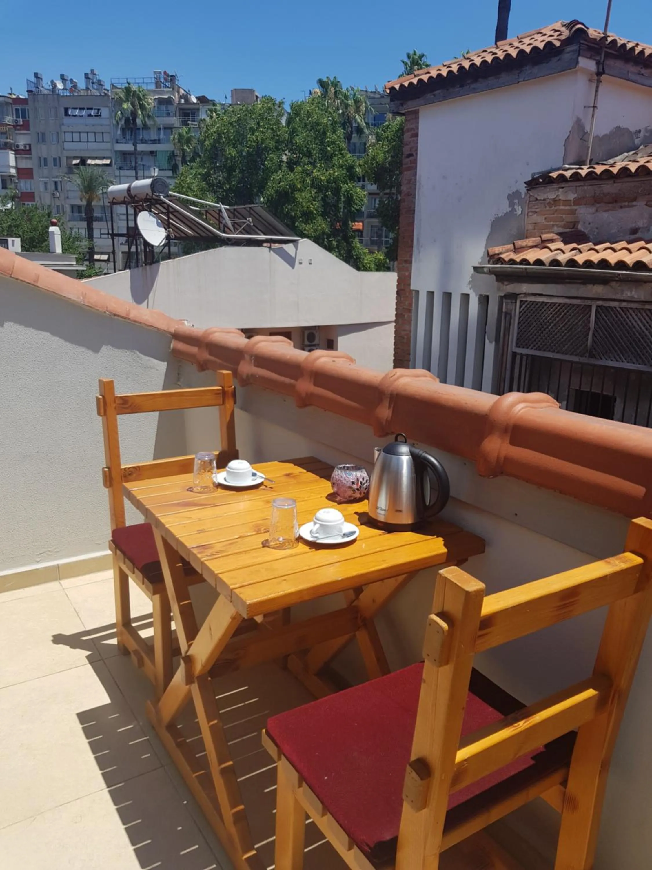 Balcony/Terrace in Castle Inn Boutique Hotel