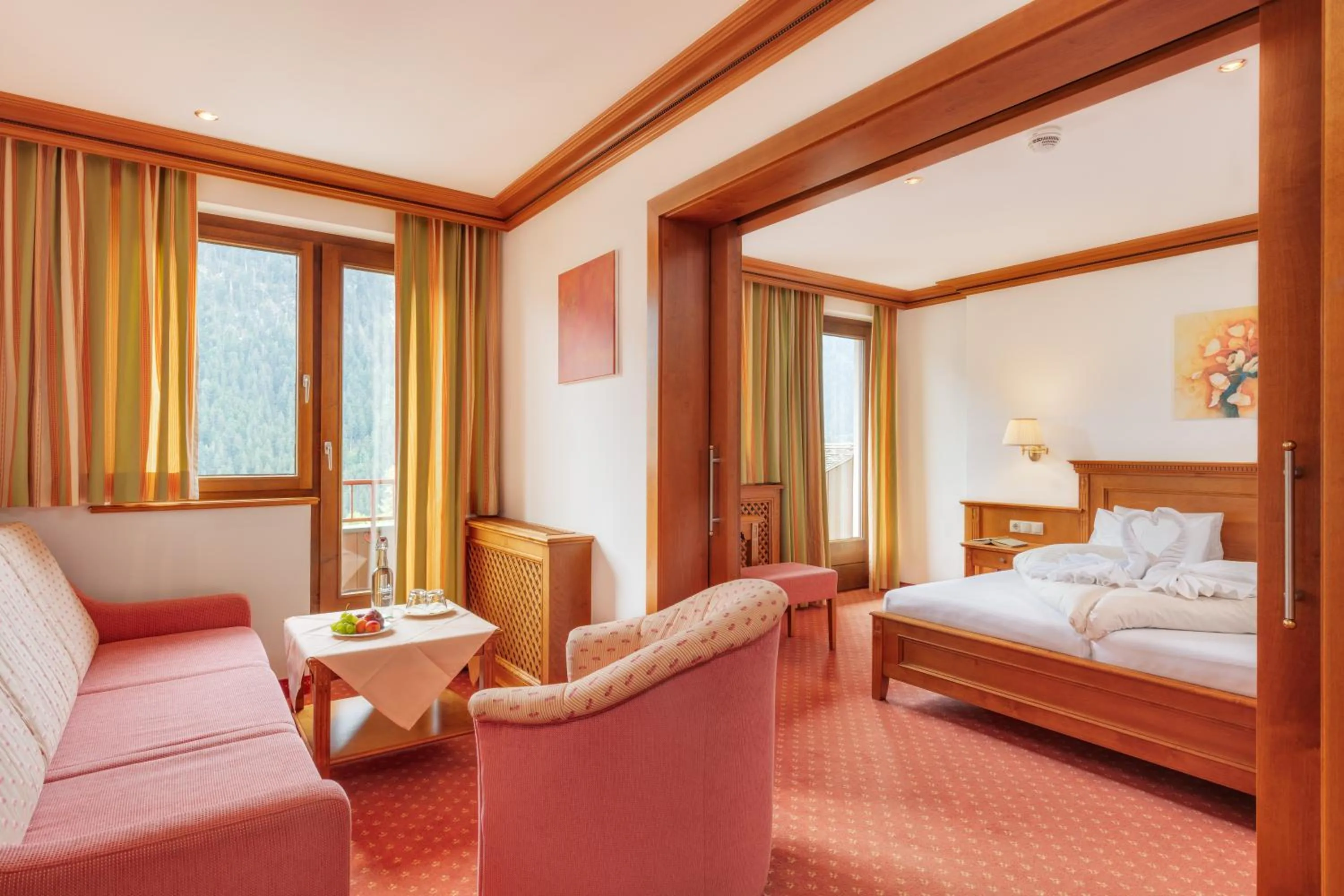 Bed in Berg-Spa & Hotel Zamangspitze