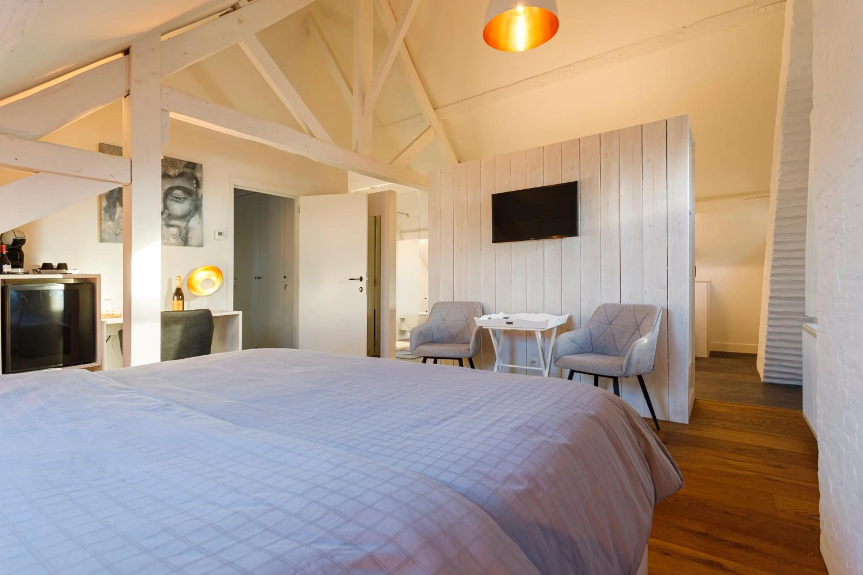 Bedroom, Bed in B&B 'T ZOUTE