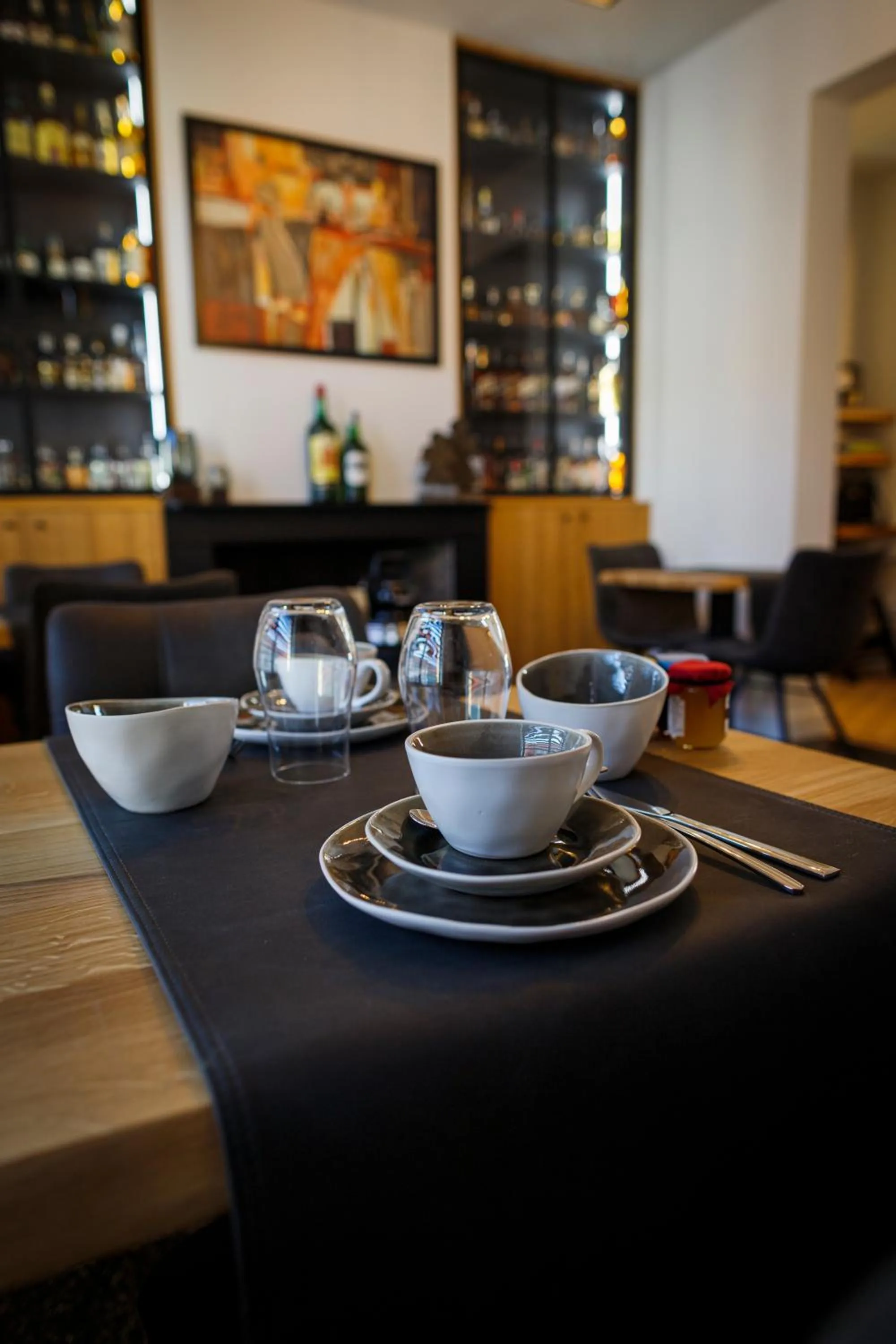 Seating area in B&B 'T ZOUTE