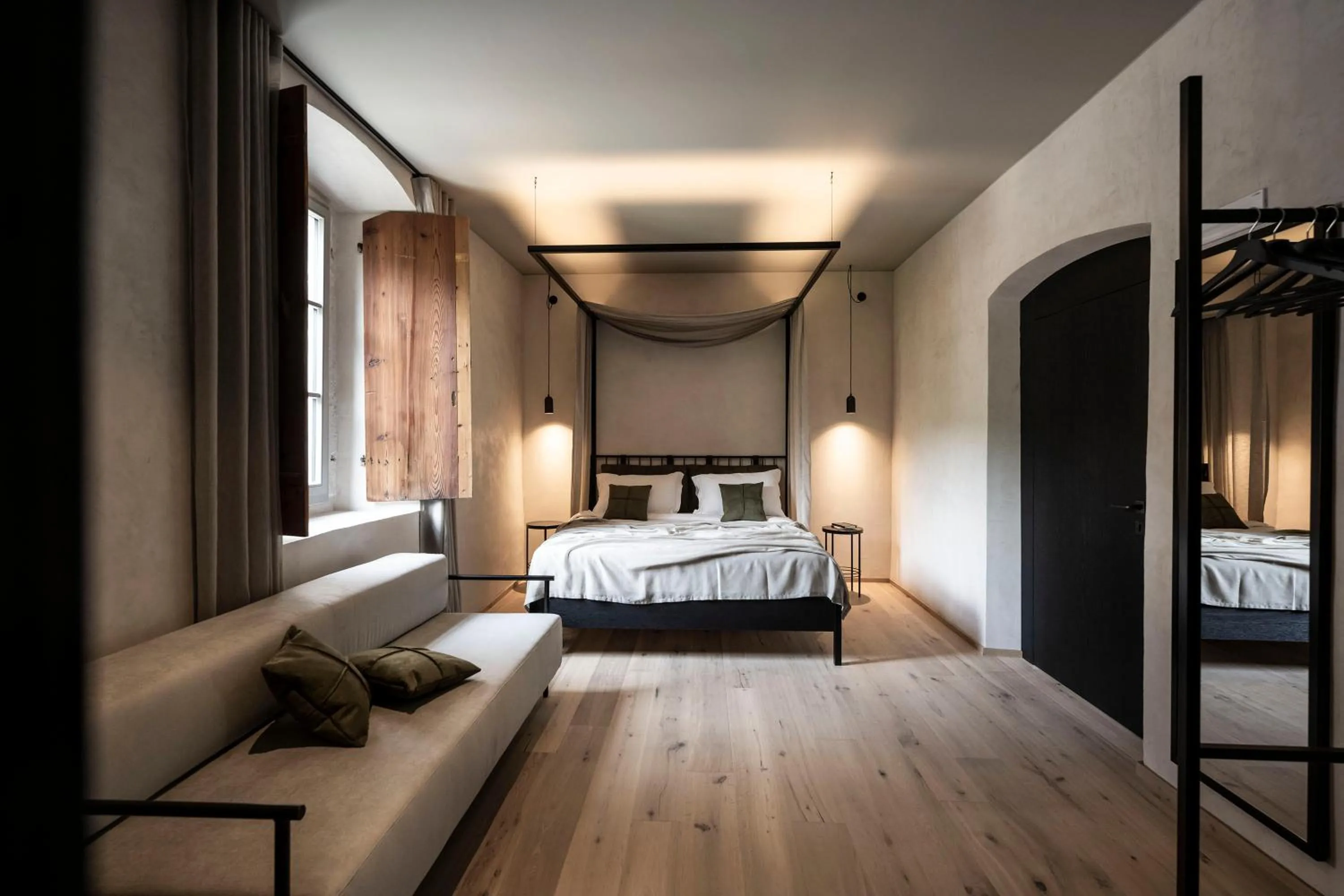 Photo of the whole room, Bed in Monastero Arx Vivendi