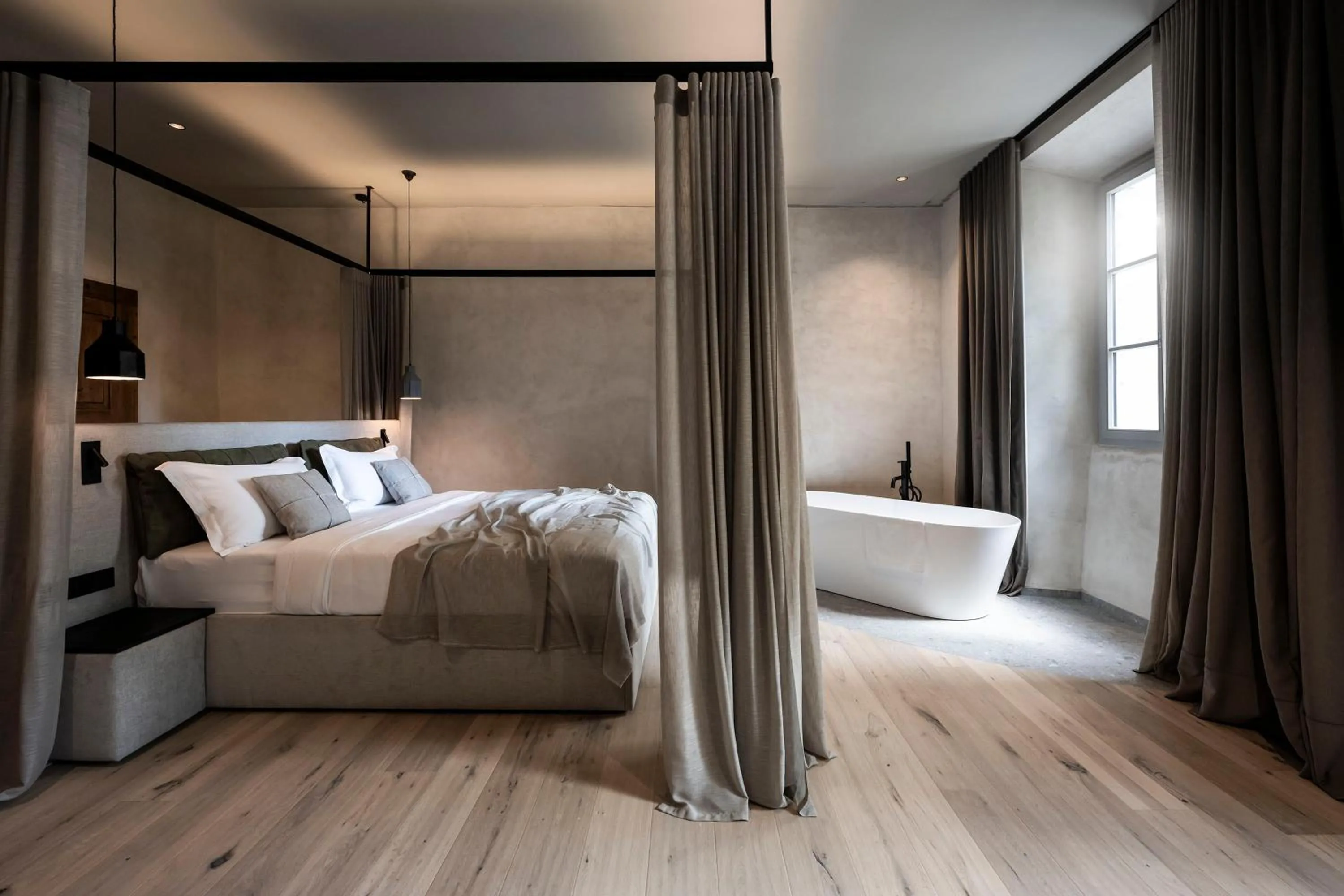 Photo of the whole room, Bed in Monastero Arx Vivendi