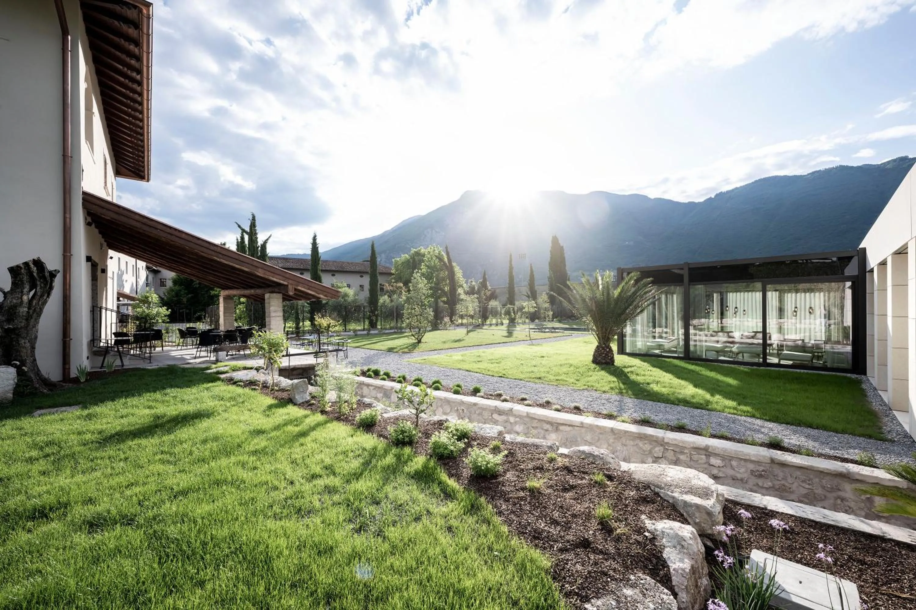 Garden in Monastero Arx Vivendi