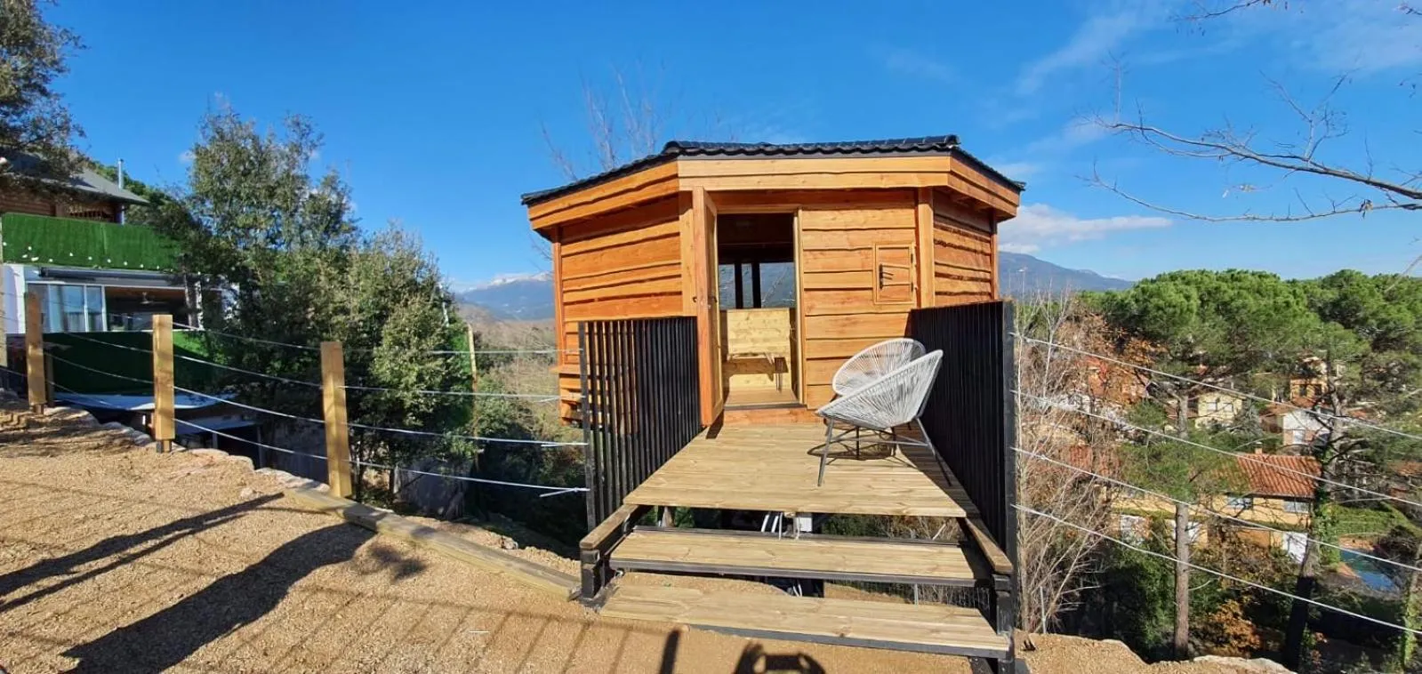 Natural landscape in Les Suites