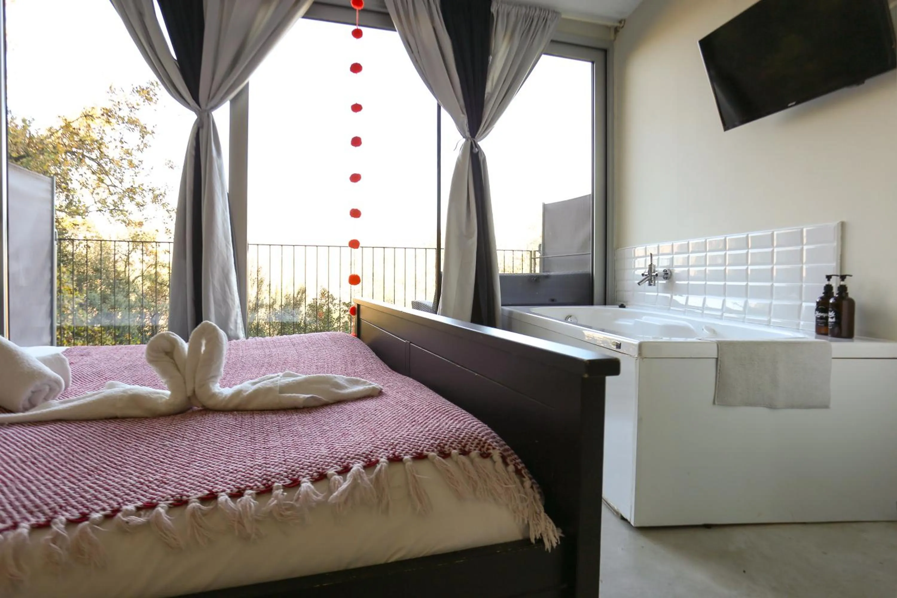 Bed in Les Suites