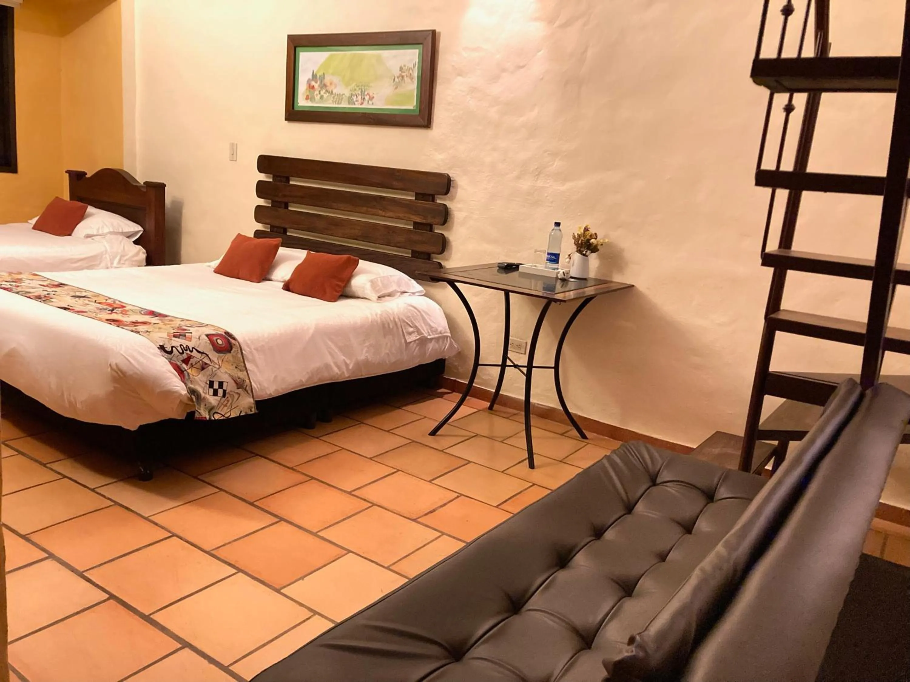 Bed in Elephantia Spa Hotel