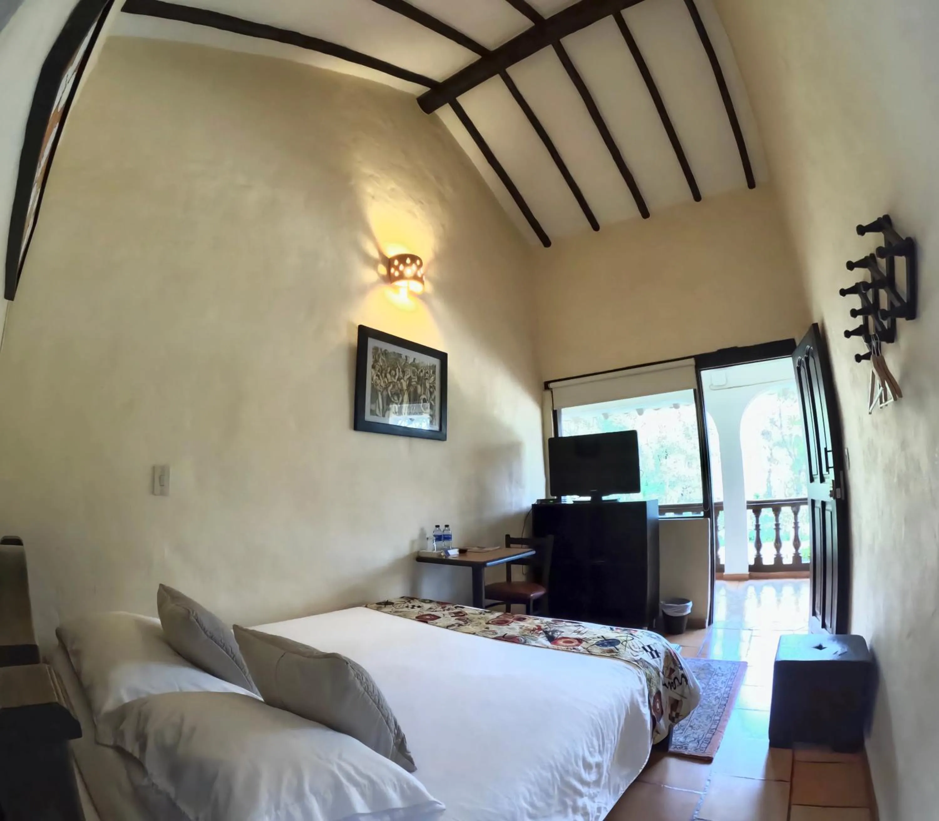 View (from property/room), Bed in Elephantia Spa Hotel