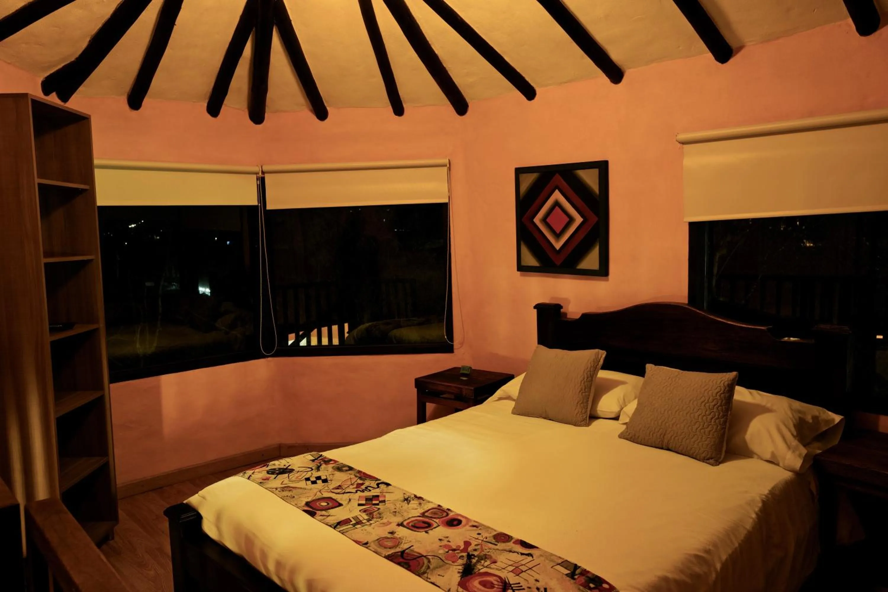 Bed in Elephantia Spa Hotel