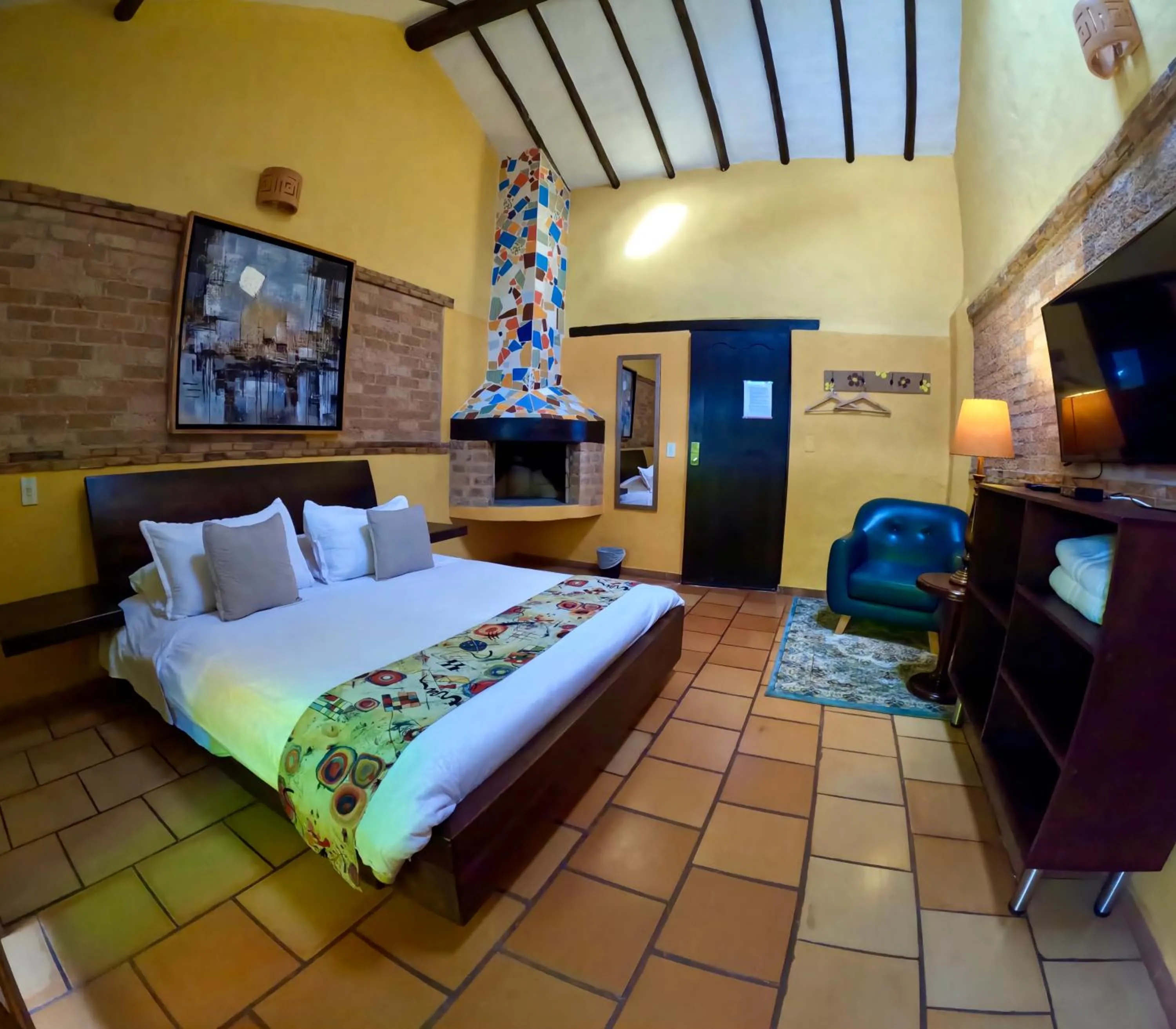 View (from property/room), Bed in Elephantia Spa Hotel