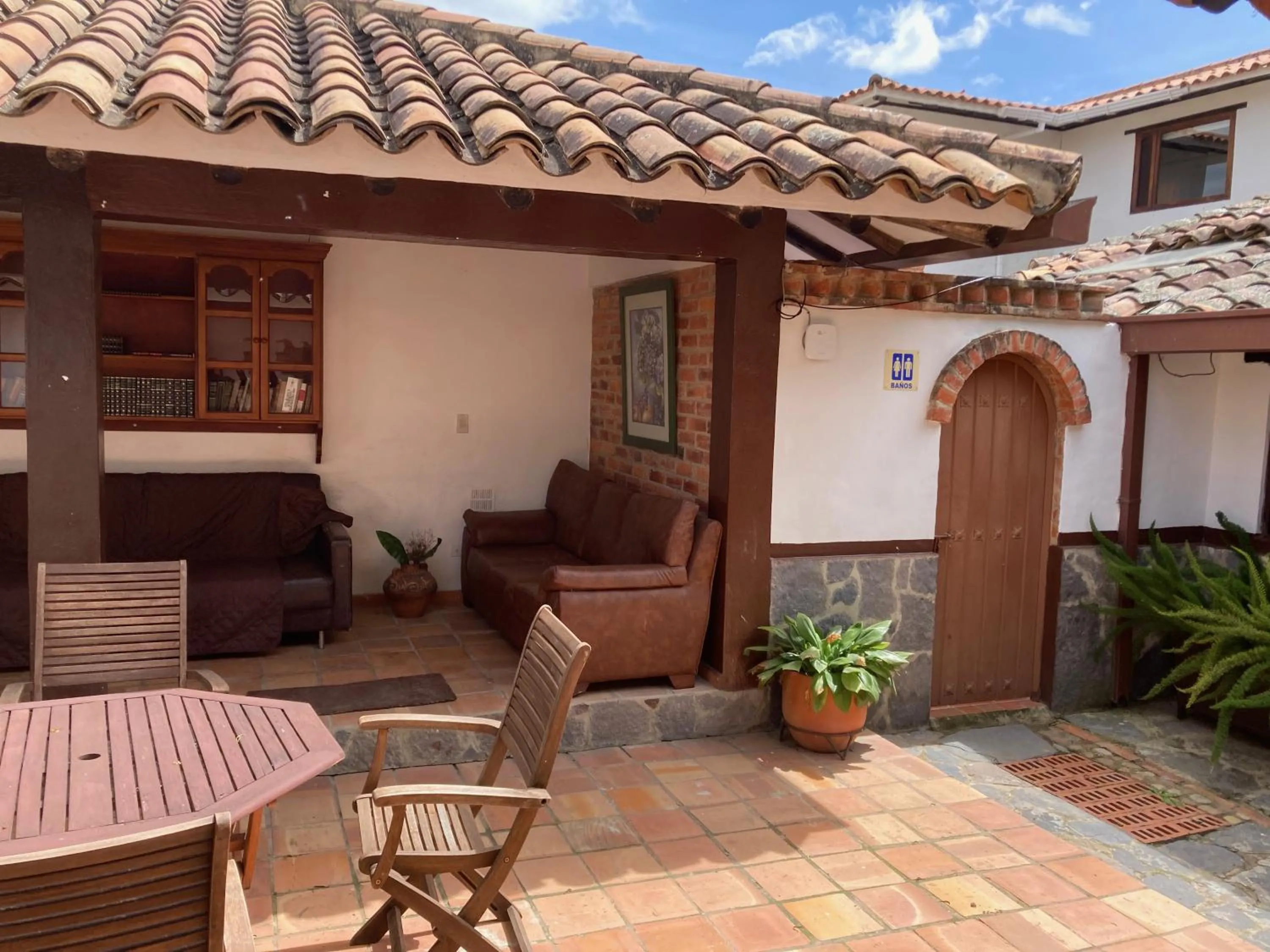 Patio in Elephantia Spa Hotel