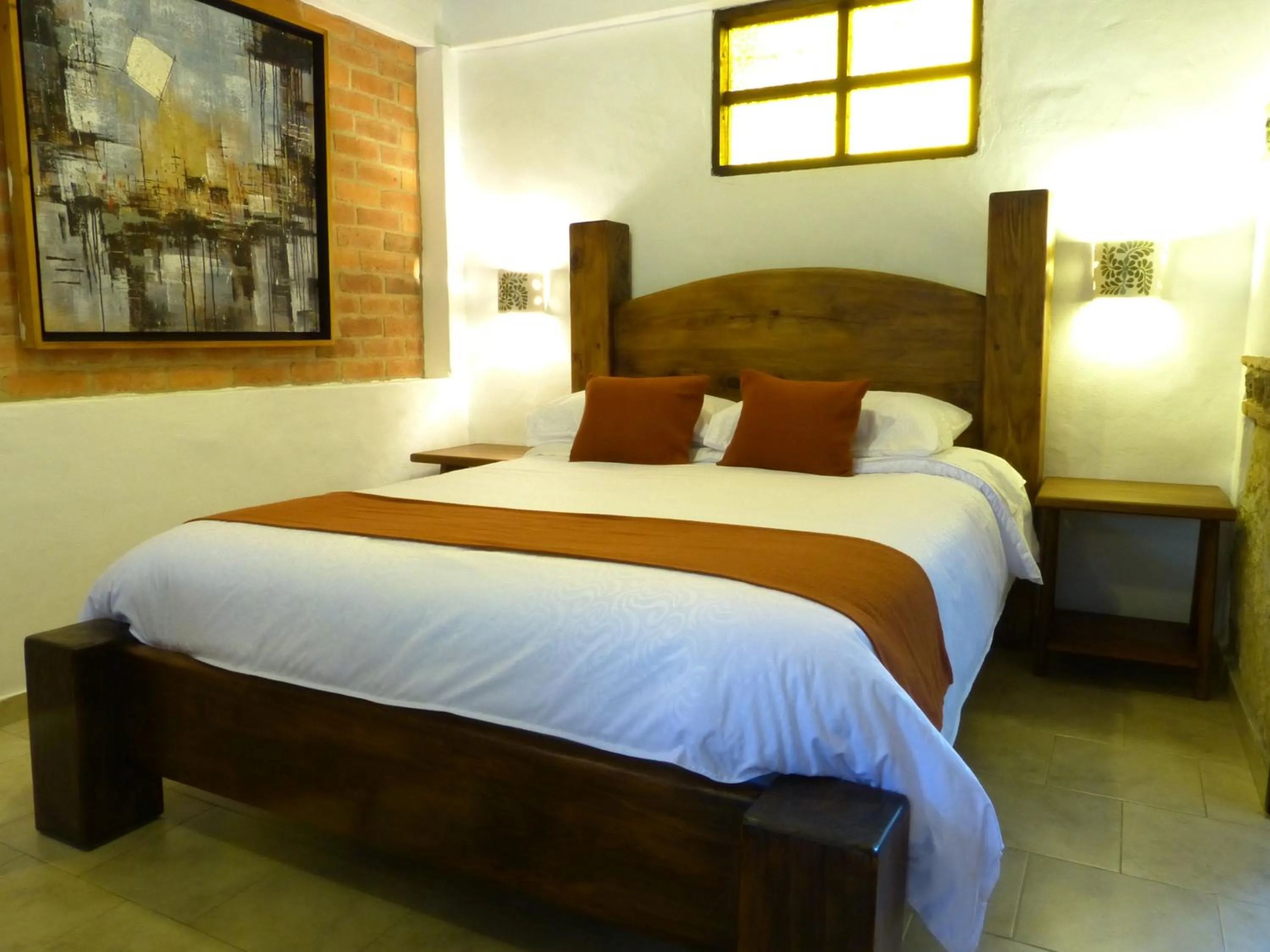 Bed in Elephantia Spa Hotel