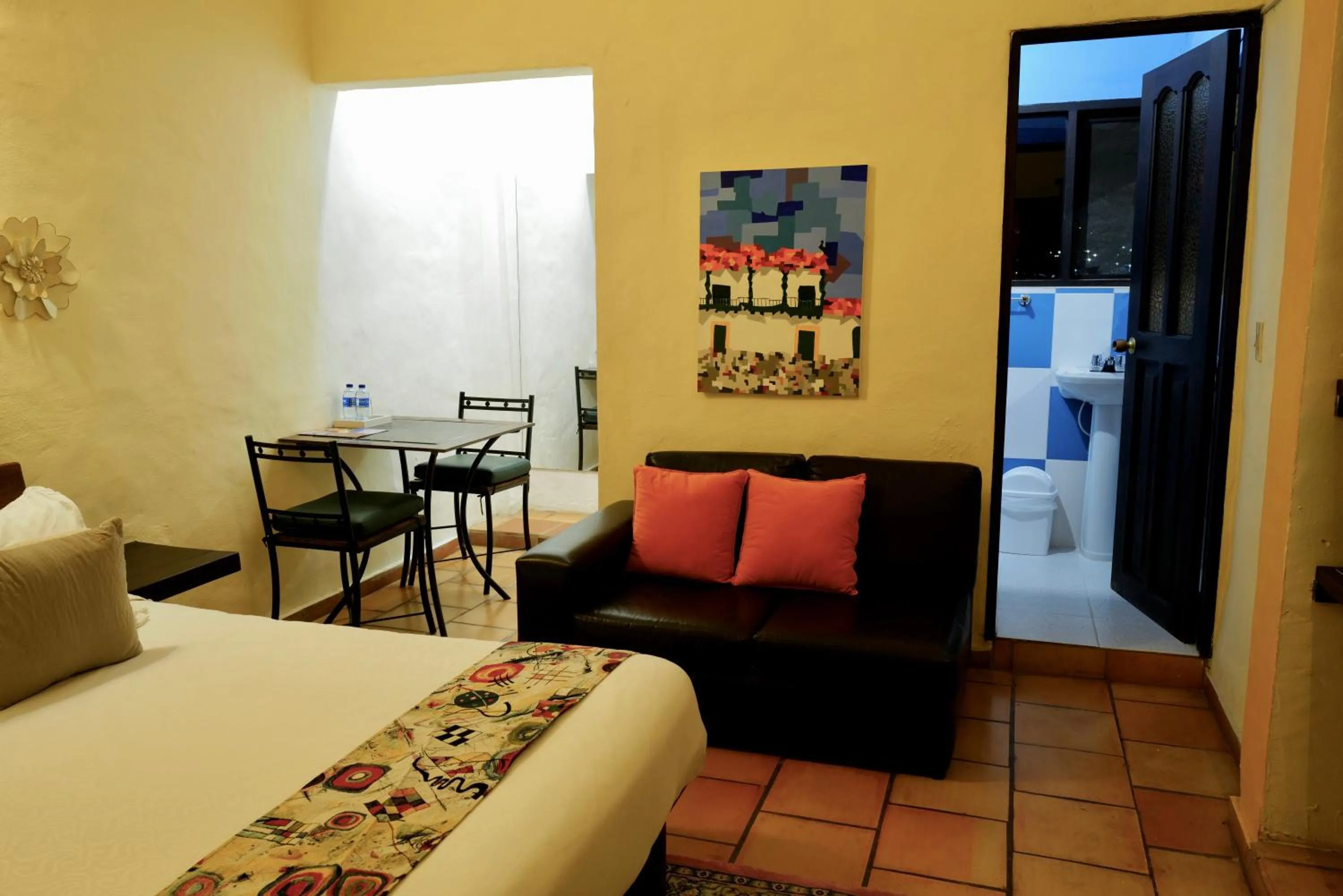 Bed in Elephantia Spa Hotel