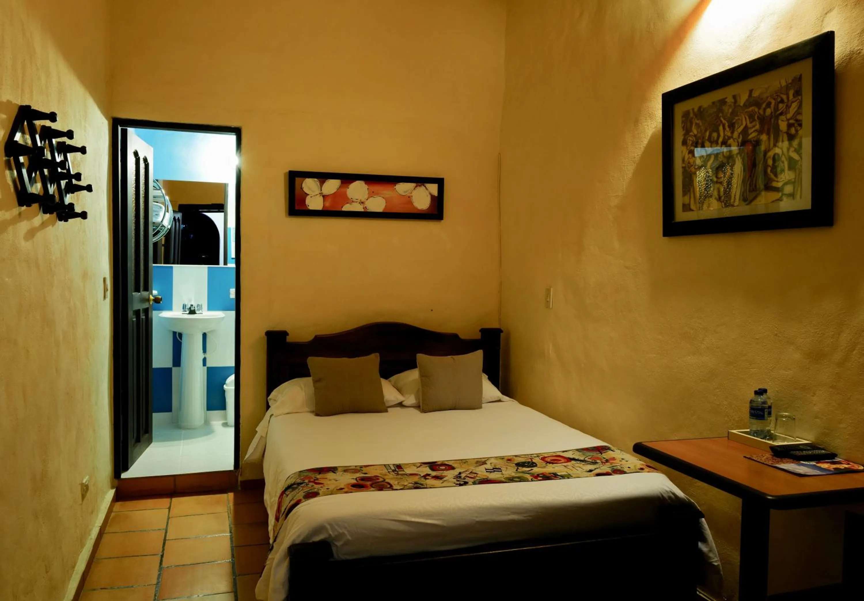 Bed in Elephantia Spa Hotel