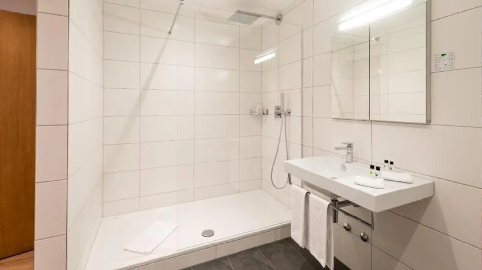 Shower in Central City Hotel Rochat