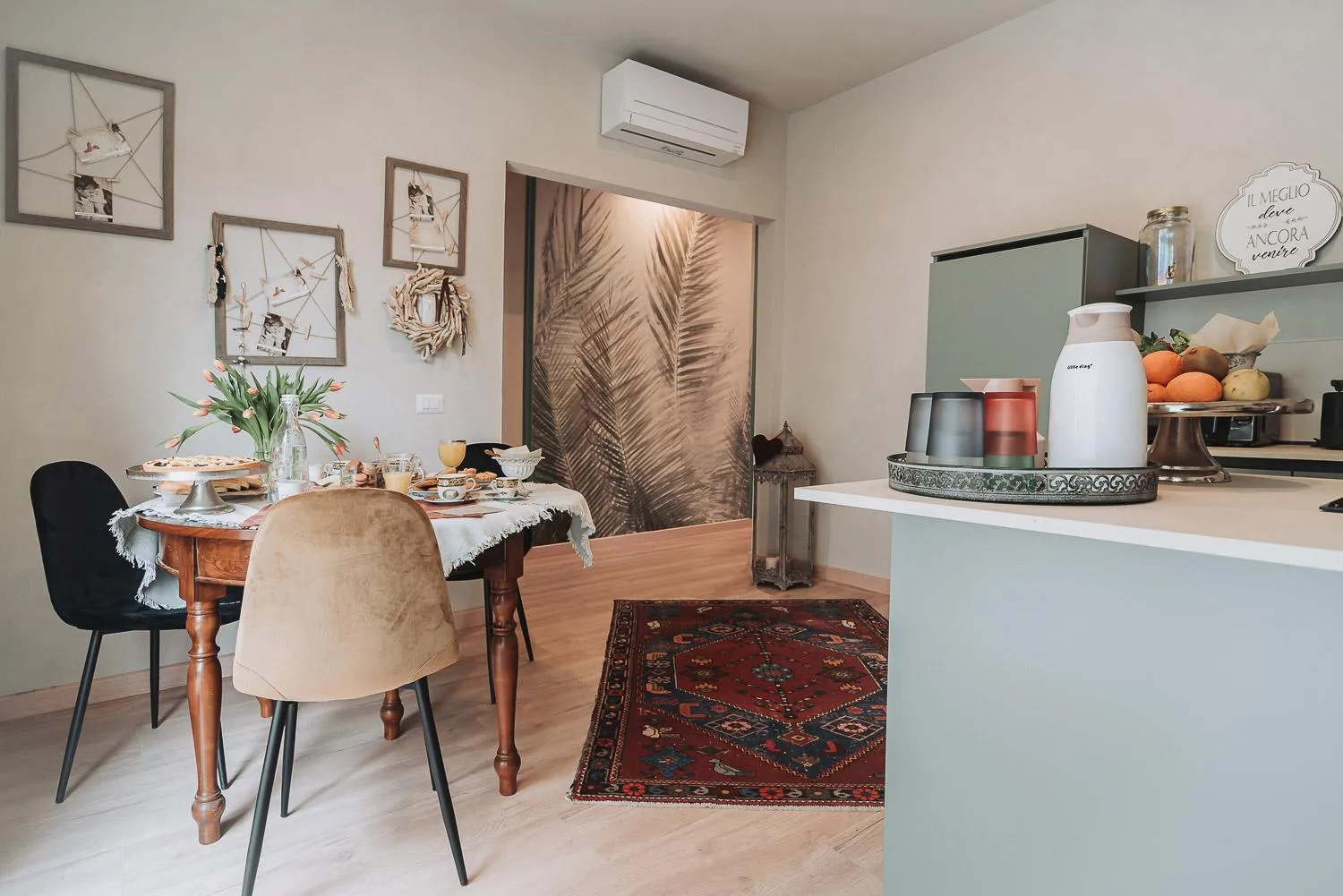 Kitchen or kitchenette in B&B CAVOUR 117