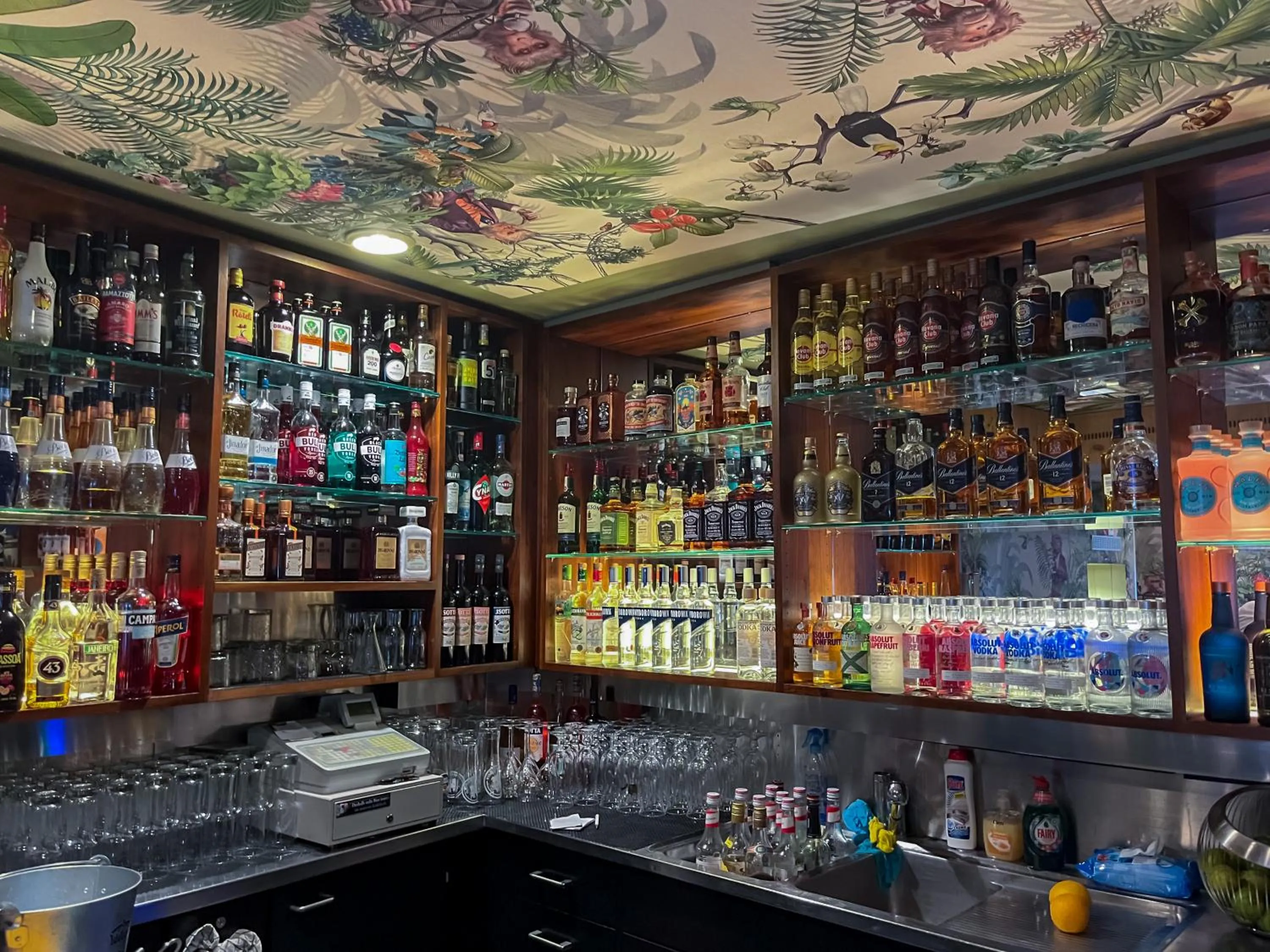 Lounge or bar in stattHotel