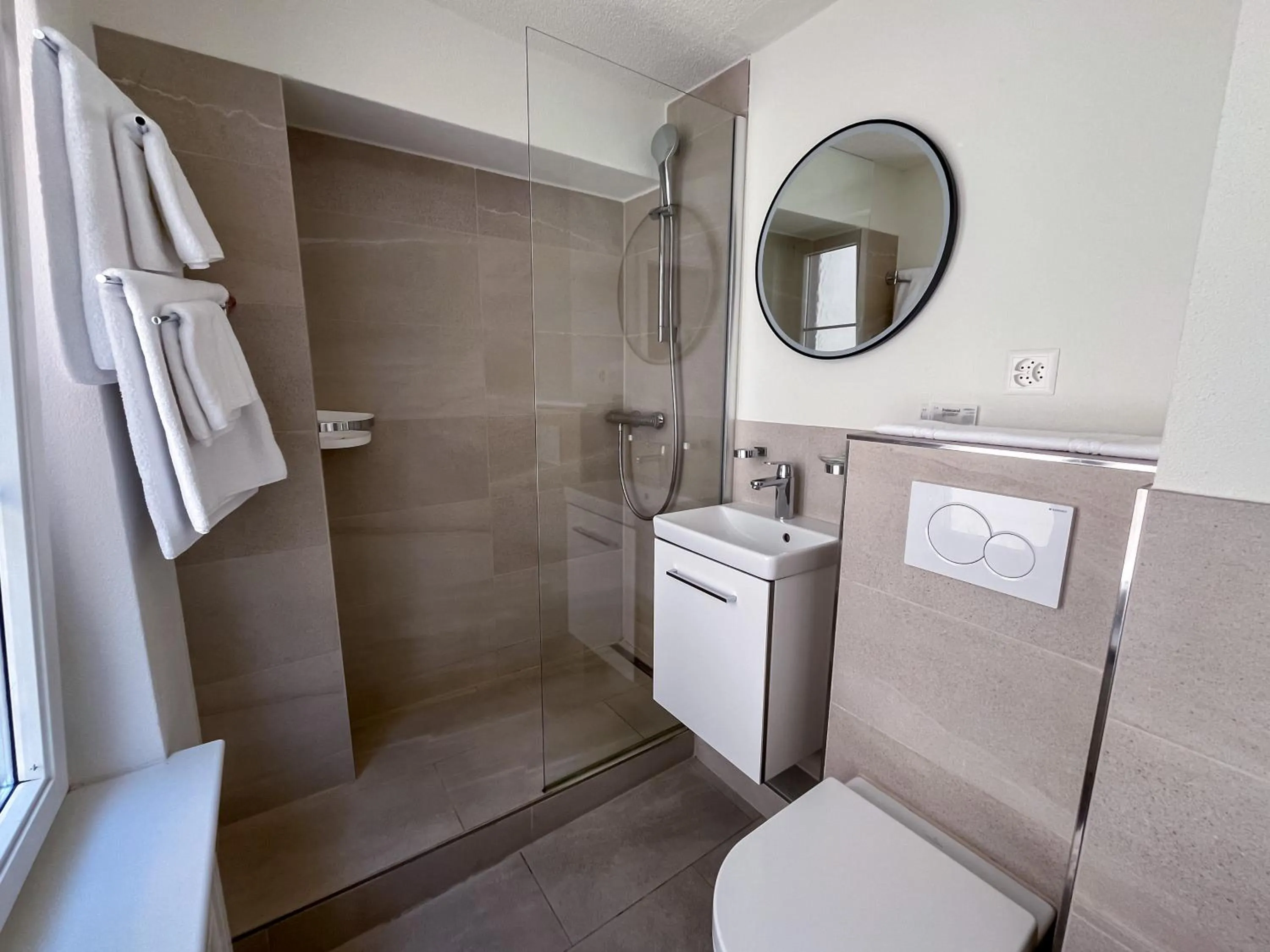 Shower in stattHotel