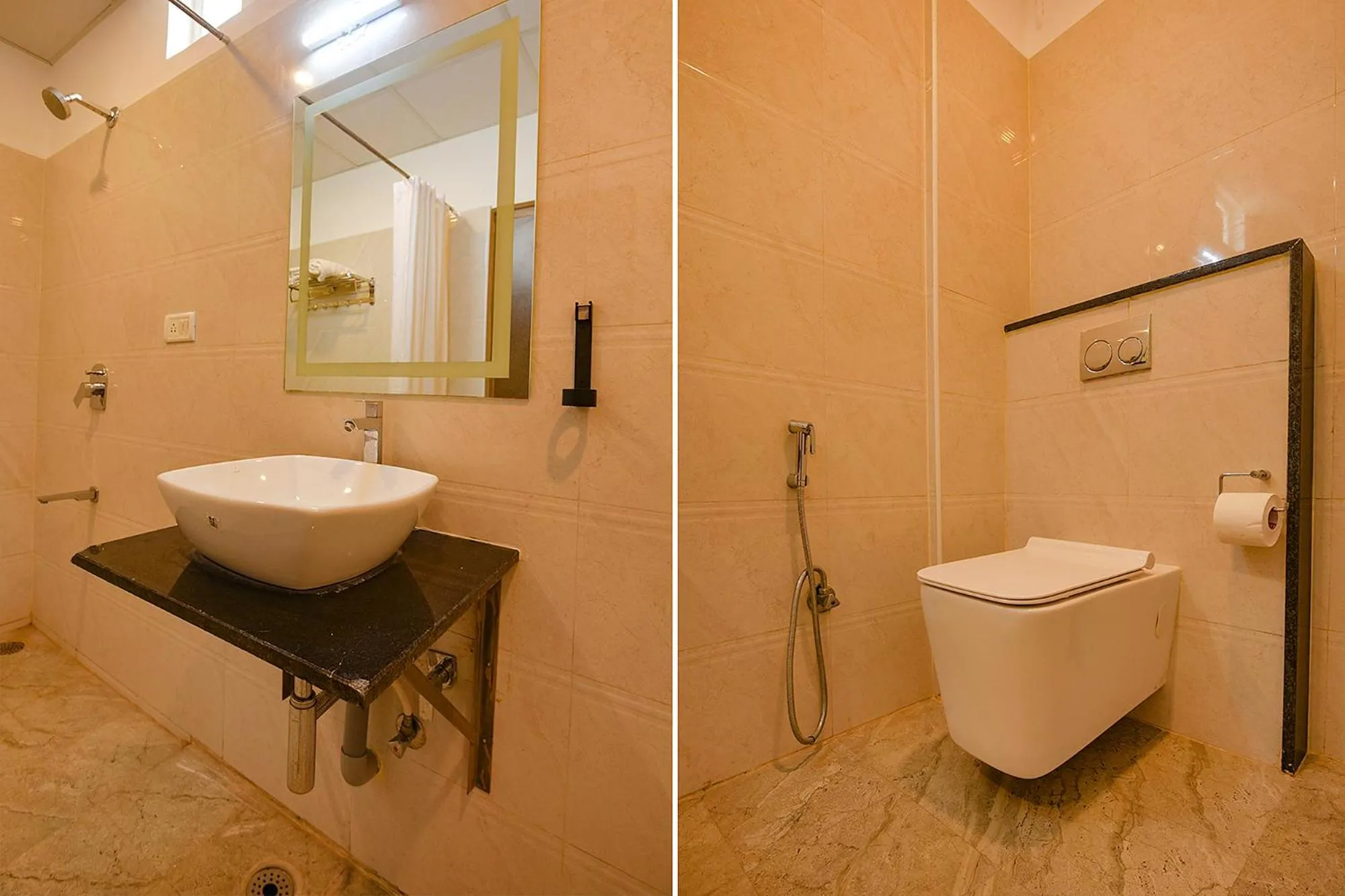 Bathroom in FabHotel Champion Gateway - Yelahanka