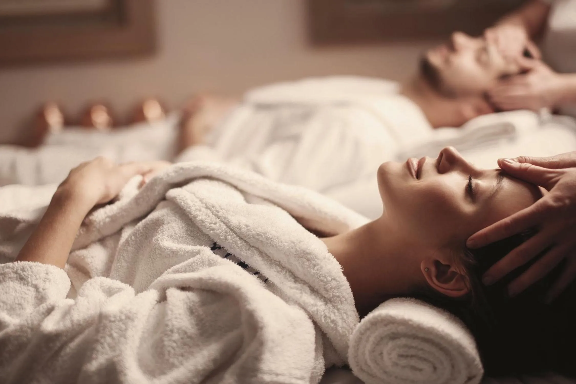 Massage, Bed in Domaine Sur Les Sarts