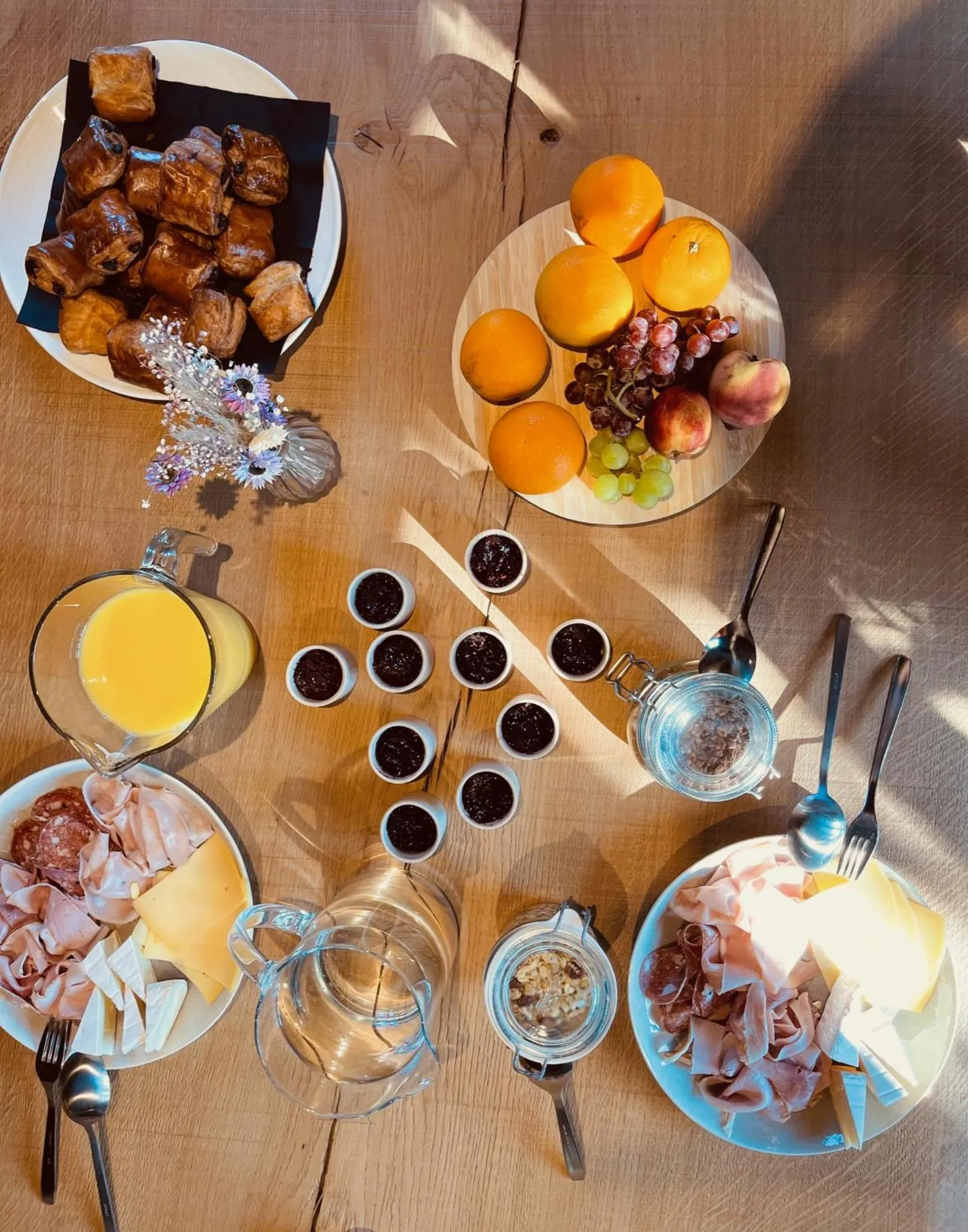 Breakfast in Domaine Sur Les Sarts