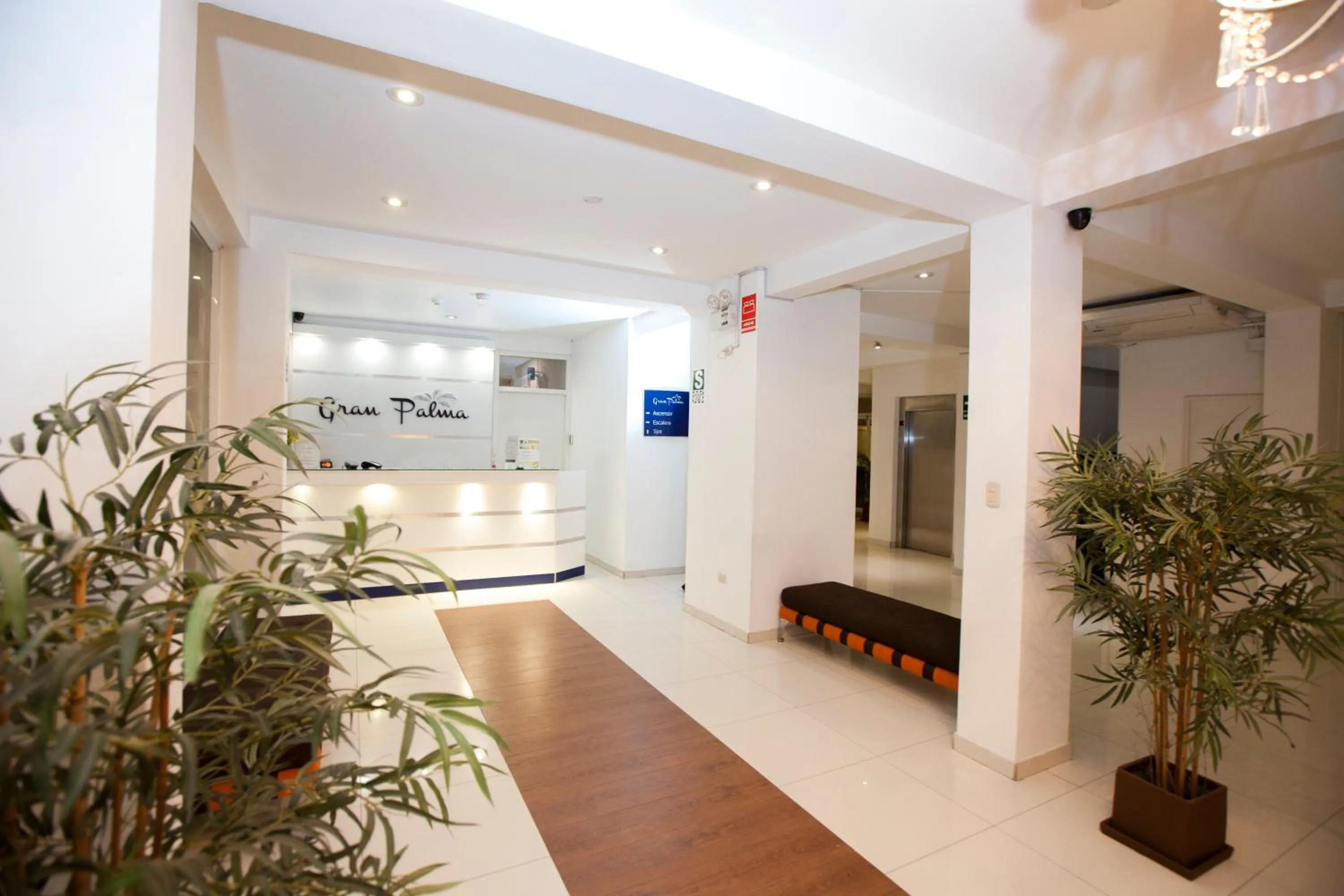 Lobby or reception in Hotel Gran Palma Piura