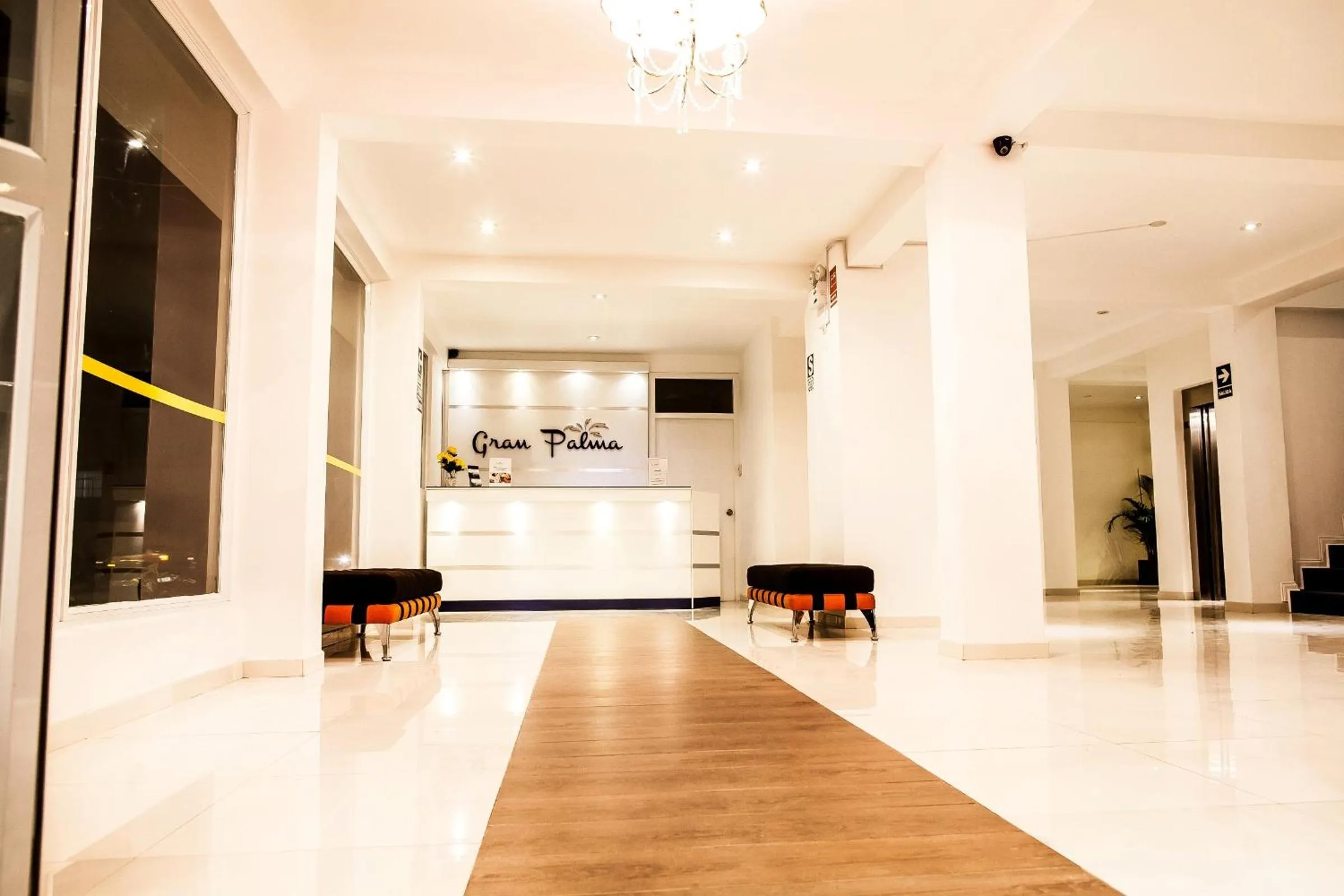 Lobby or reception in Hotel Gran Palma Piura