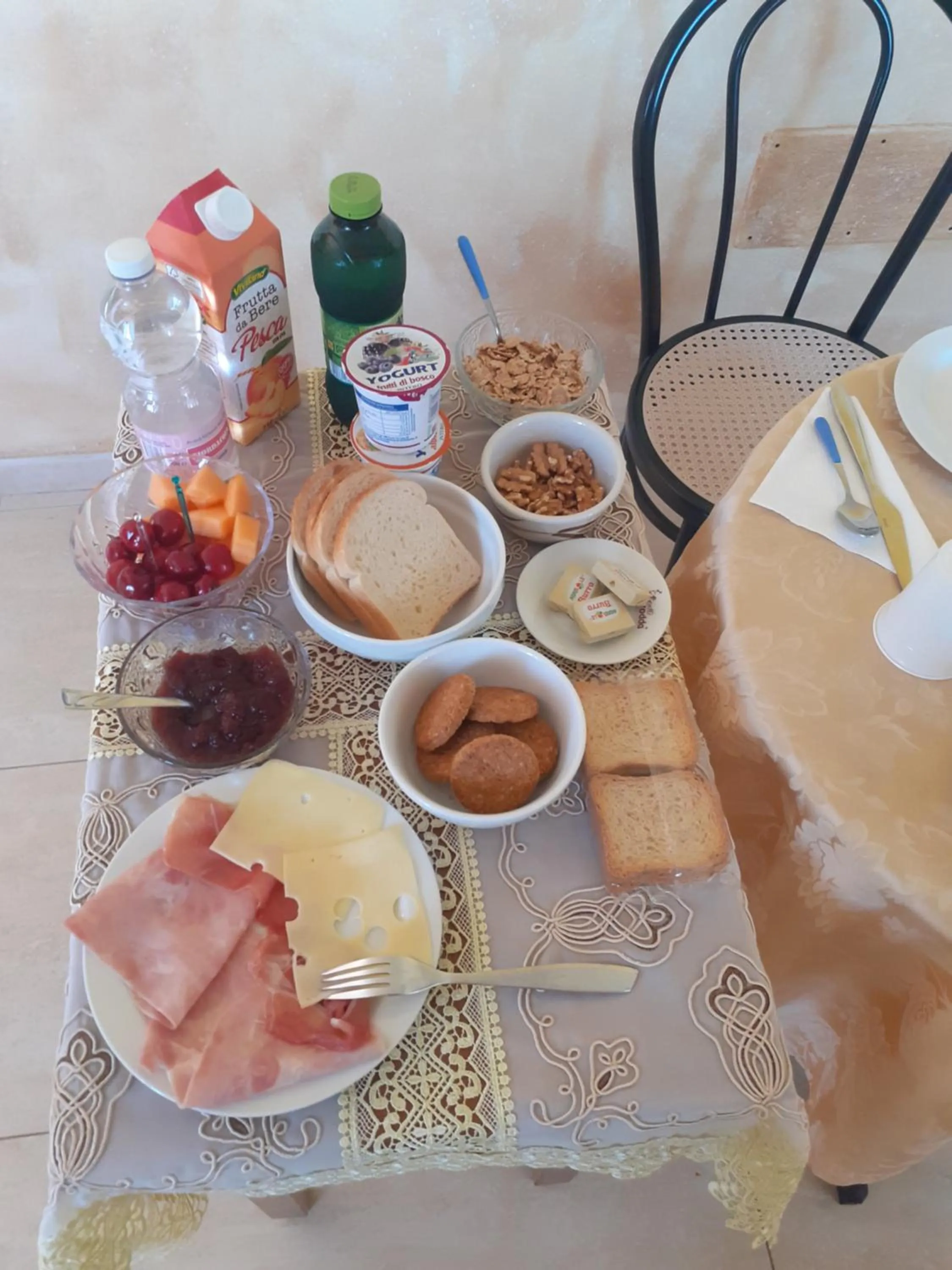 Breakfast in B&B Le Fravette