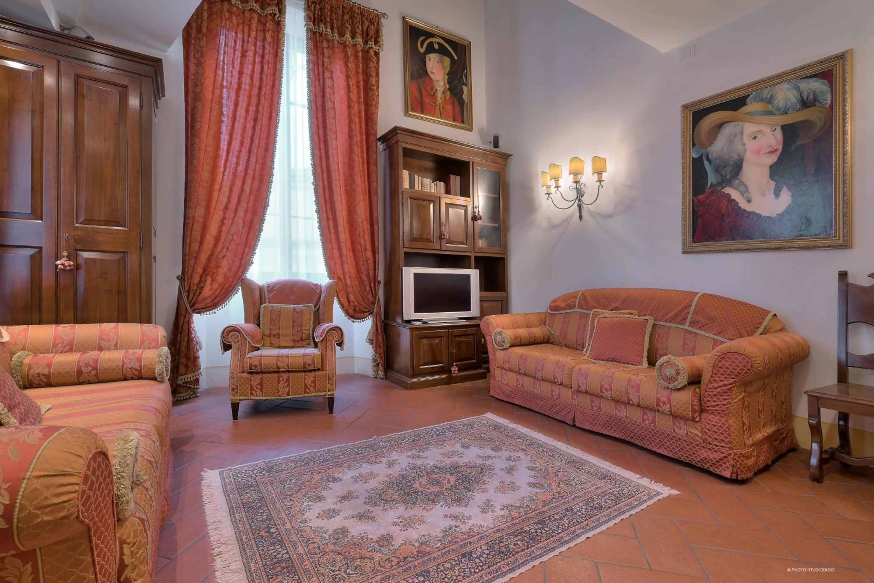 Living room in First of Florence