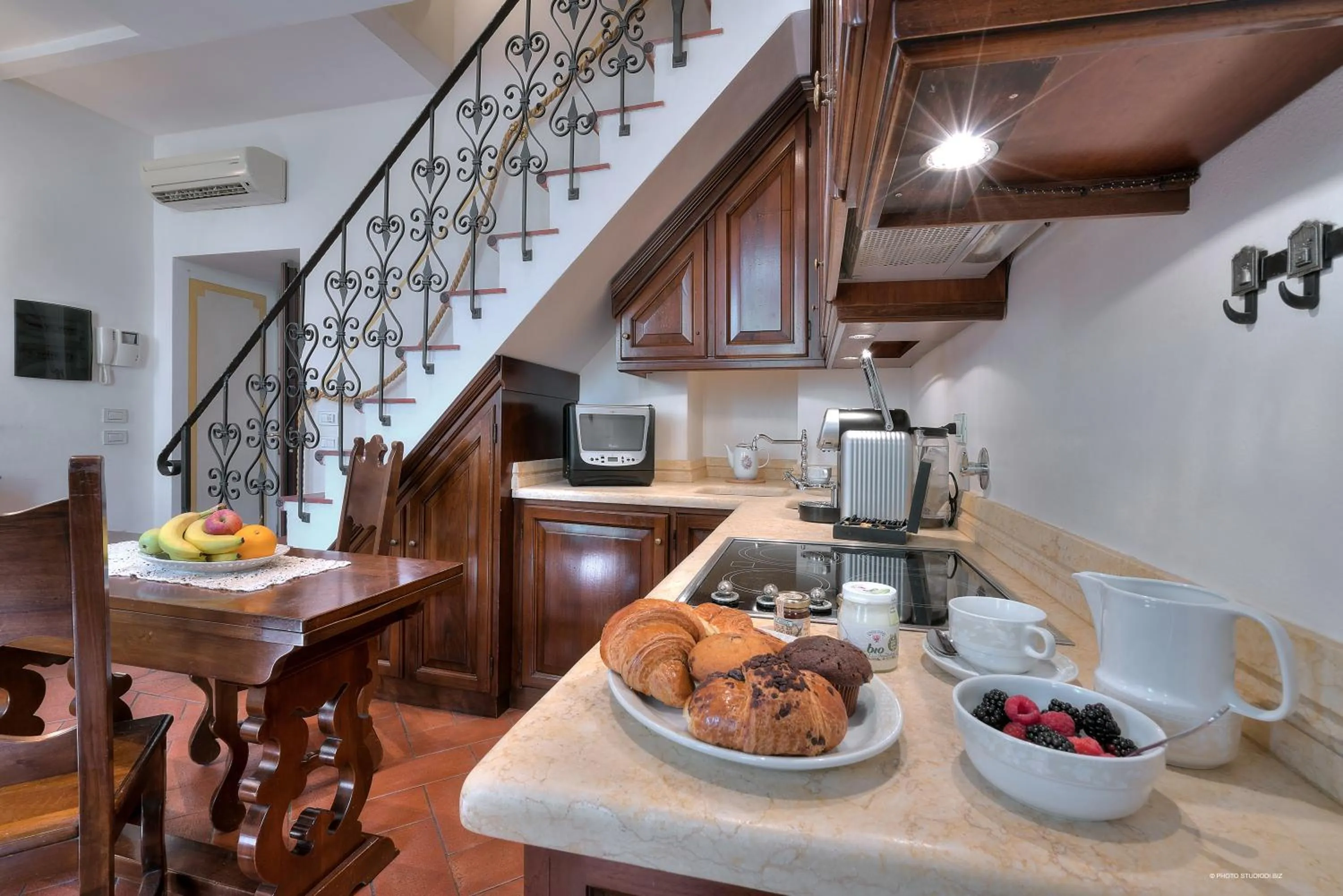 Dining area in First of Florence