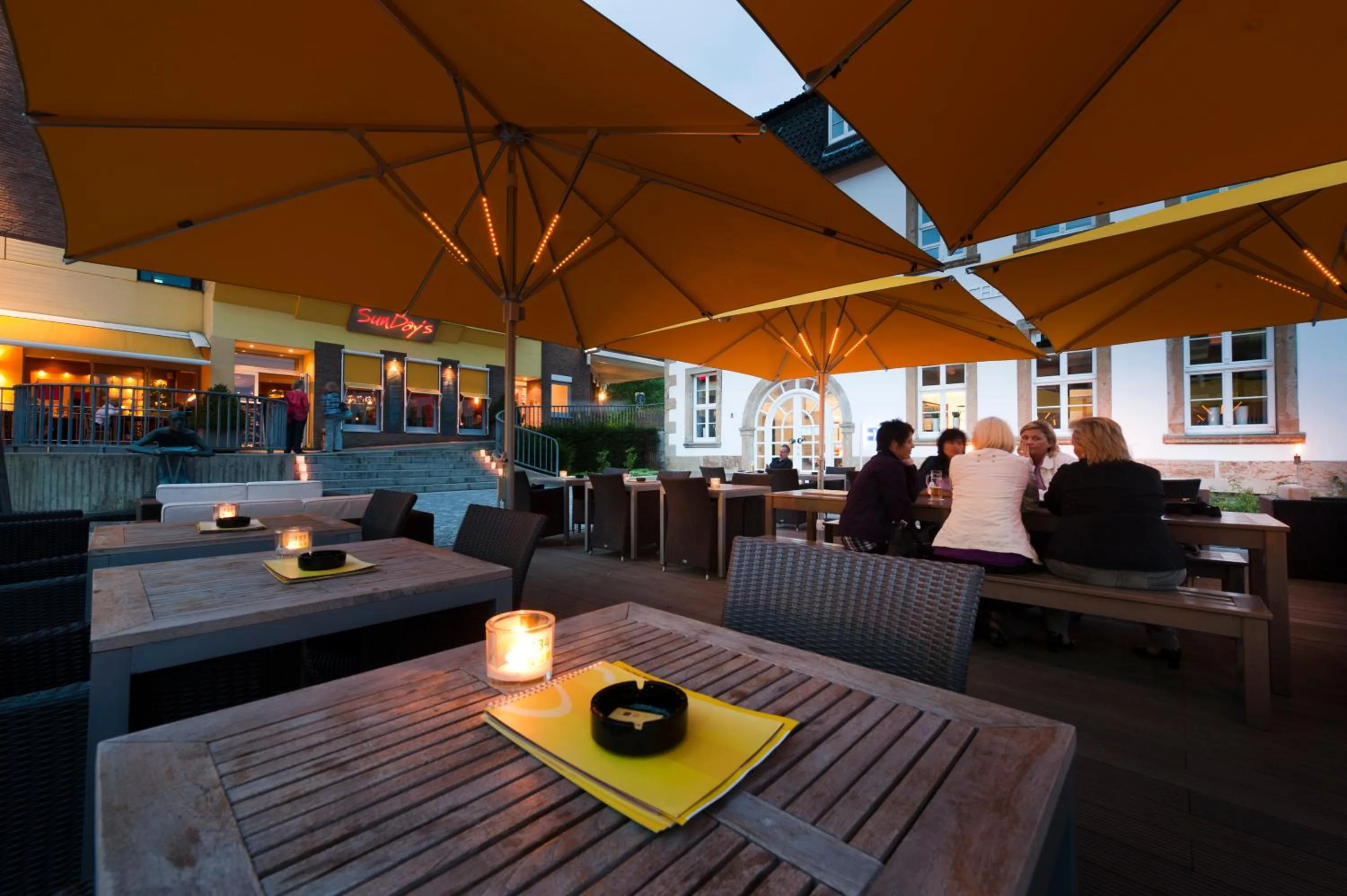Balcony/Terrace in Hotel Lücke Rheine