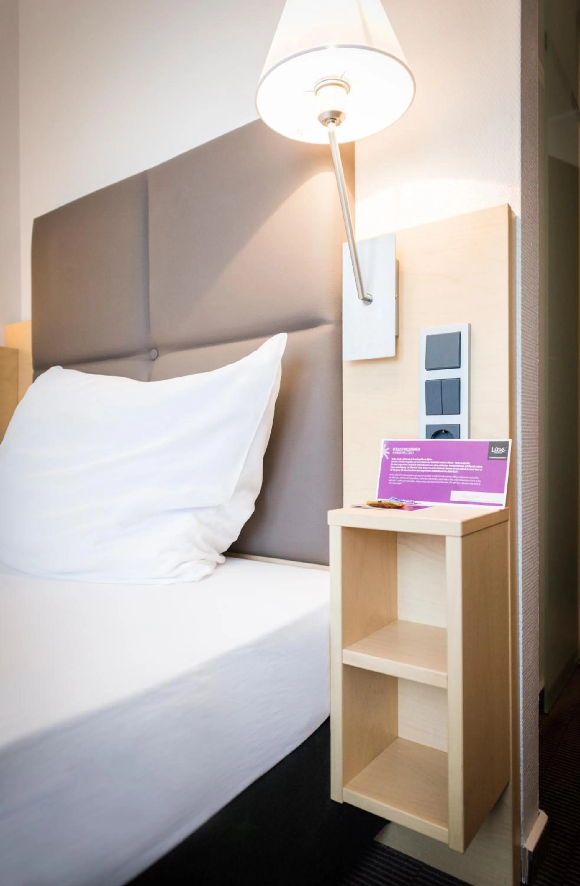 Decorative detail, Bed in Hotel Lücke Rheine