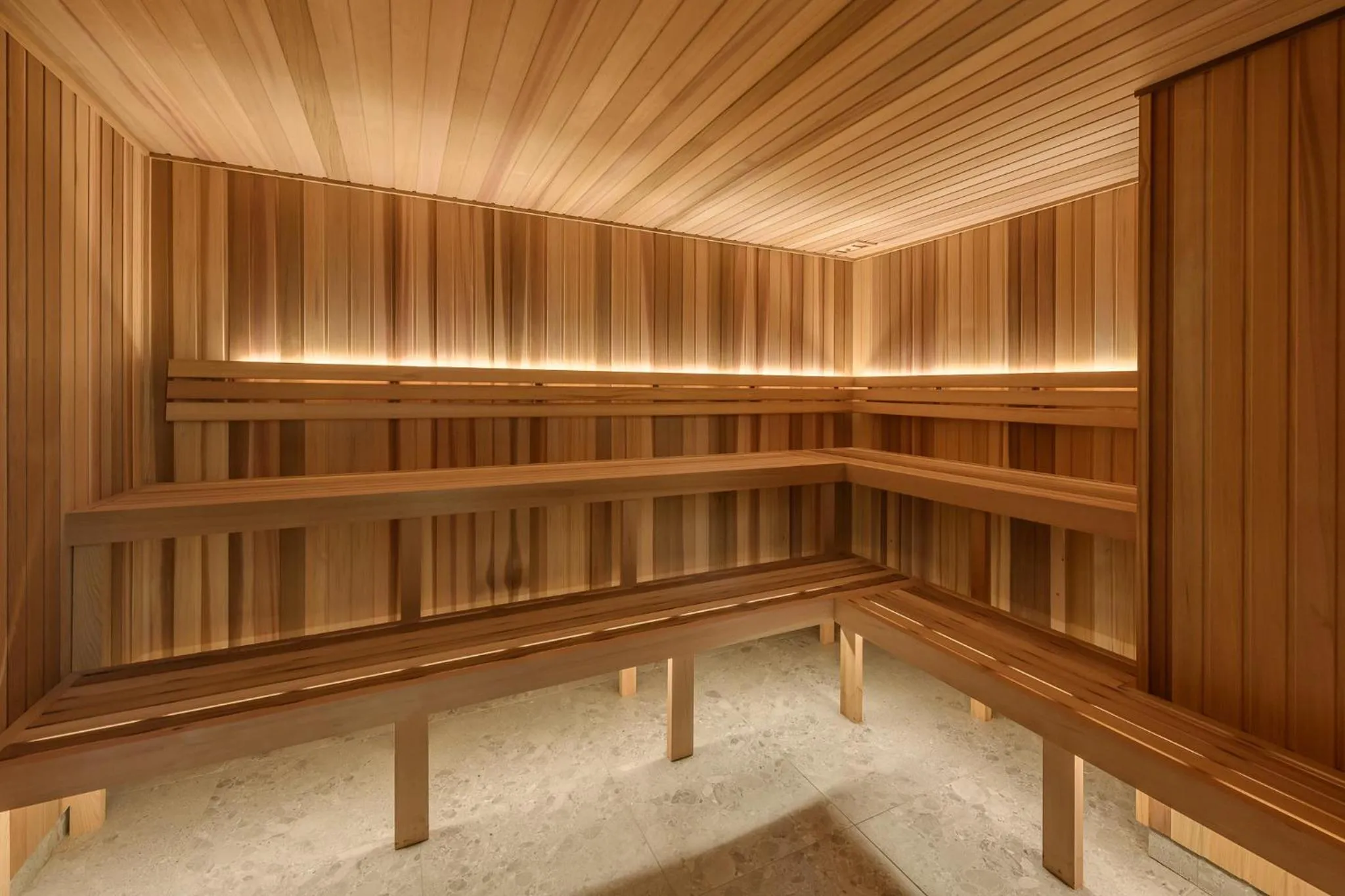 Sauna in Meriton Suites Surfers Paradise